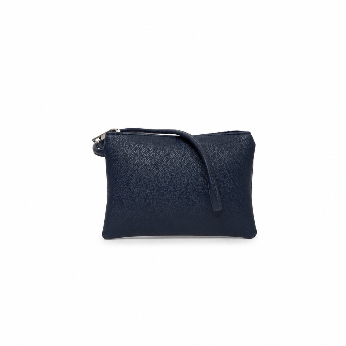 Isabel Navy 3 Piece Perforated Handbag