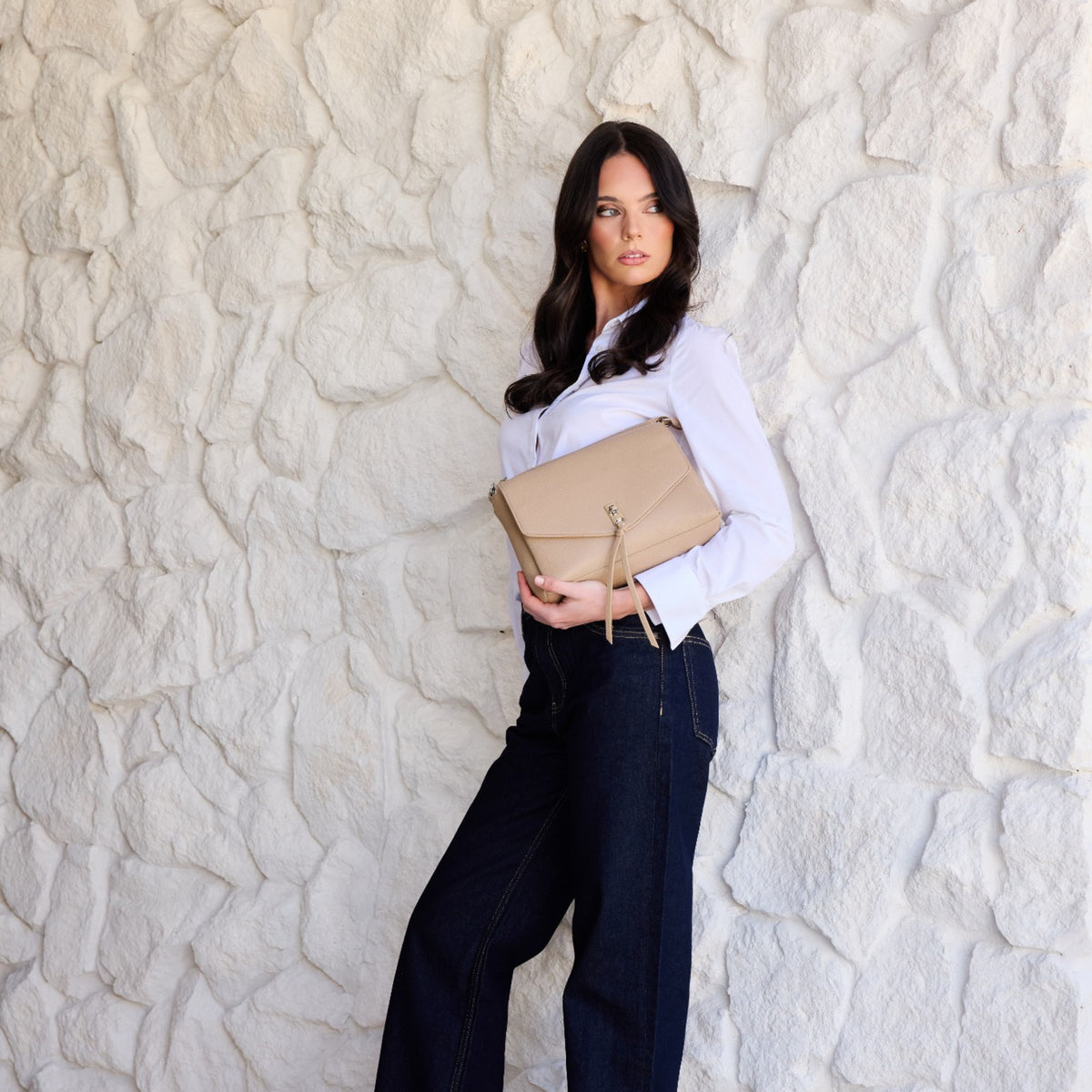 Becky Biscuit Shoulder & Crossbody Bag