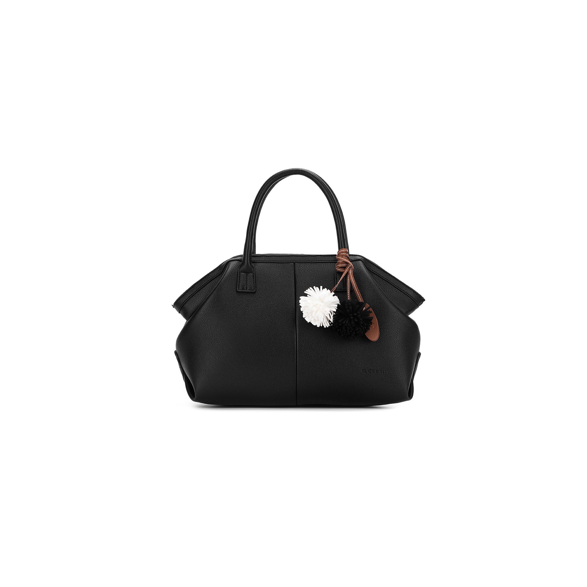 Camryn Black 3 Piece Bowler Bag