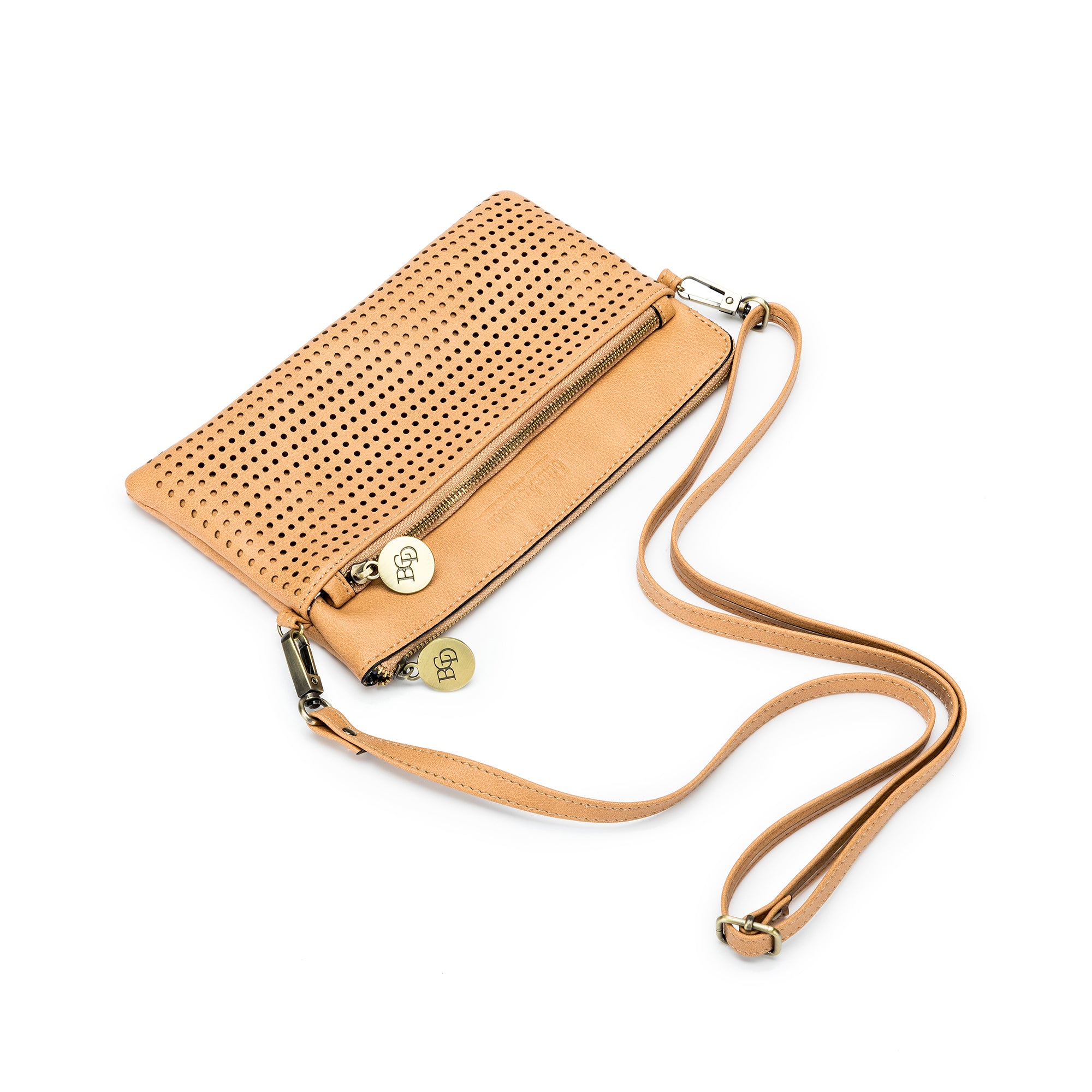 Nina Walnut Crossbody/Clutch