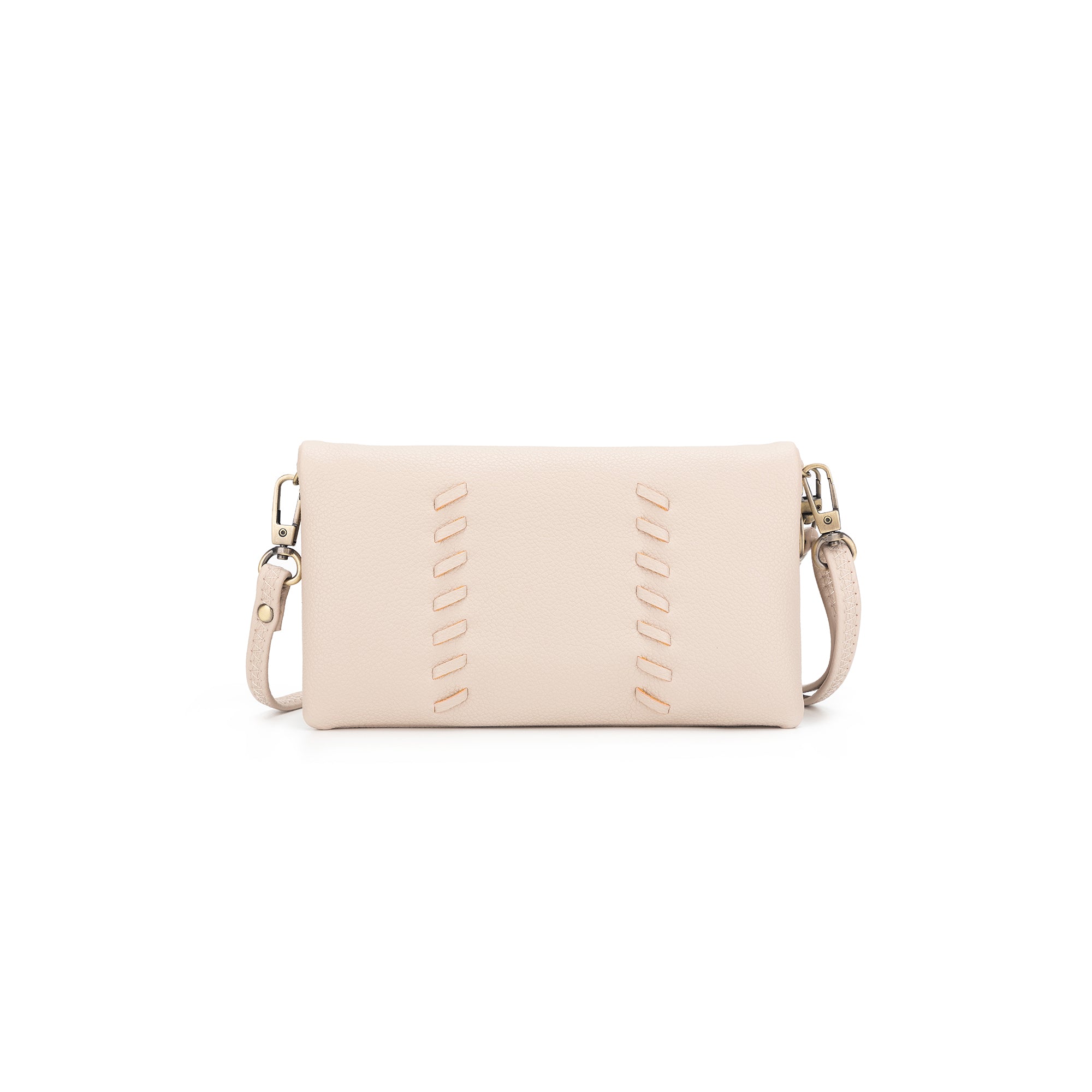 Sky Oatmeal Crossbody Phone Wallet