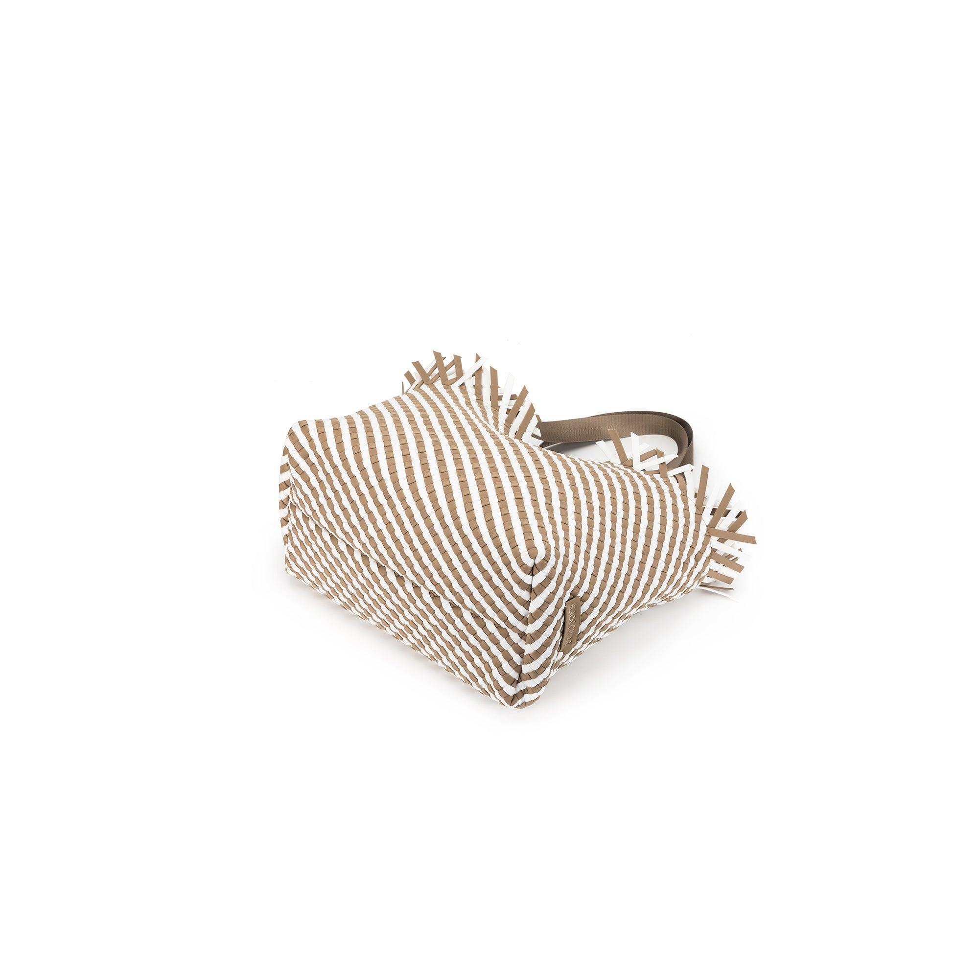 Bahama Biscuit Large 2 Piece Woven Tote