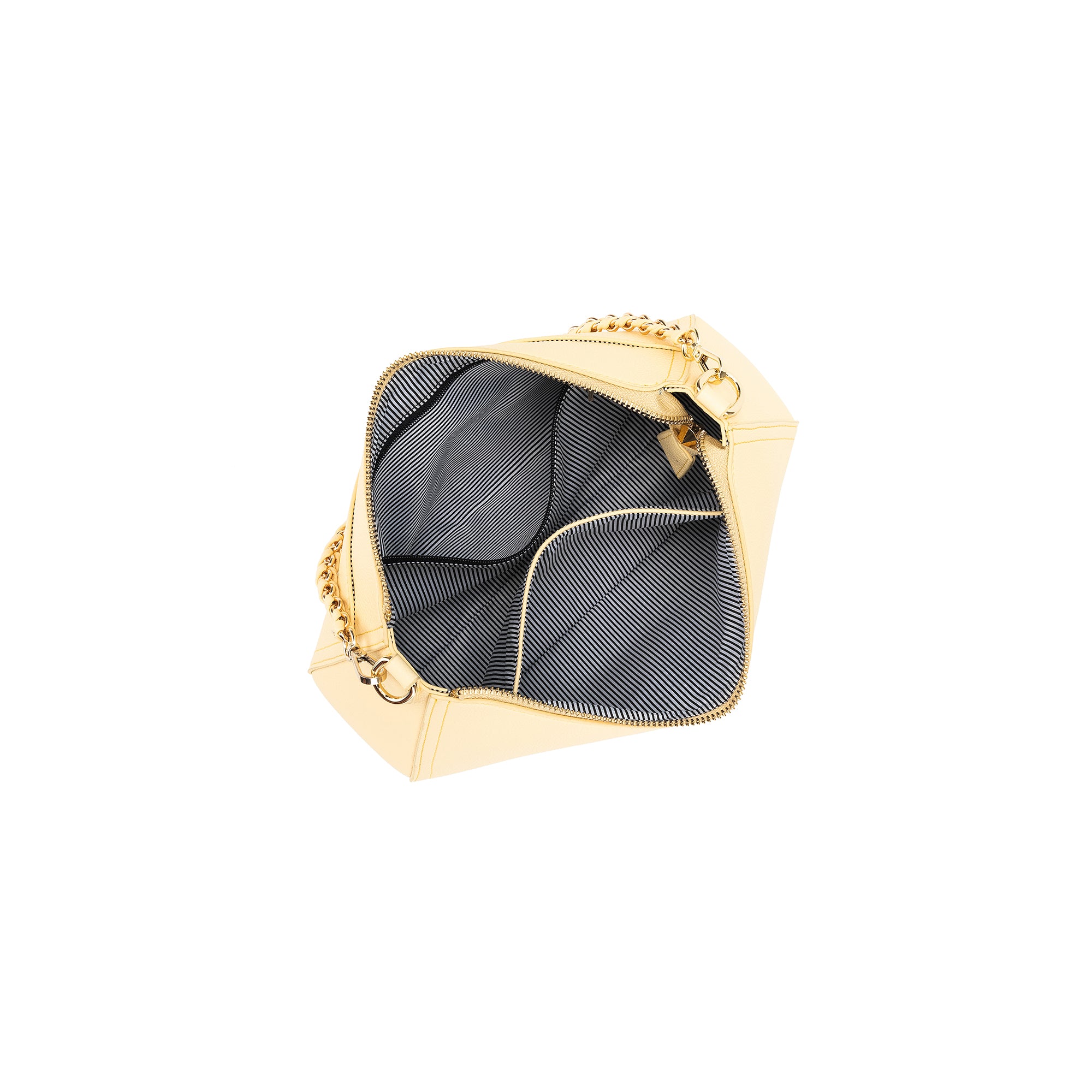 Eloise Yellow Chiffon Crossbody Bag