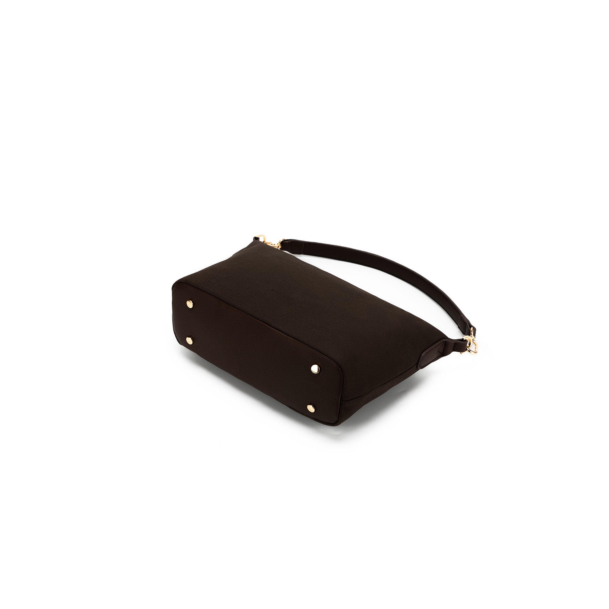 Robin Coco Suede Top Handle Crossbody Bag