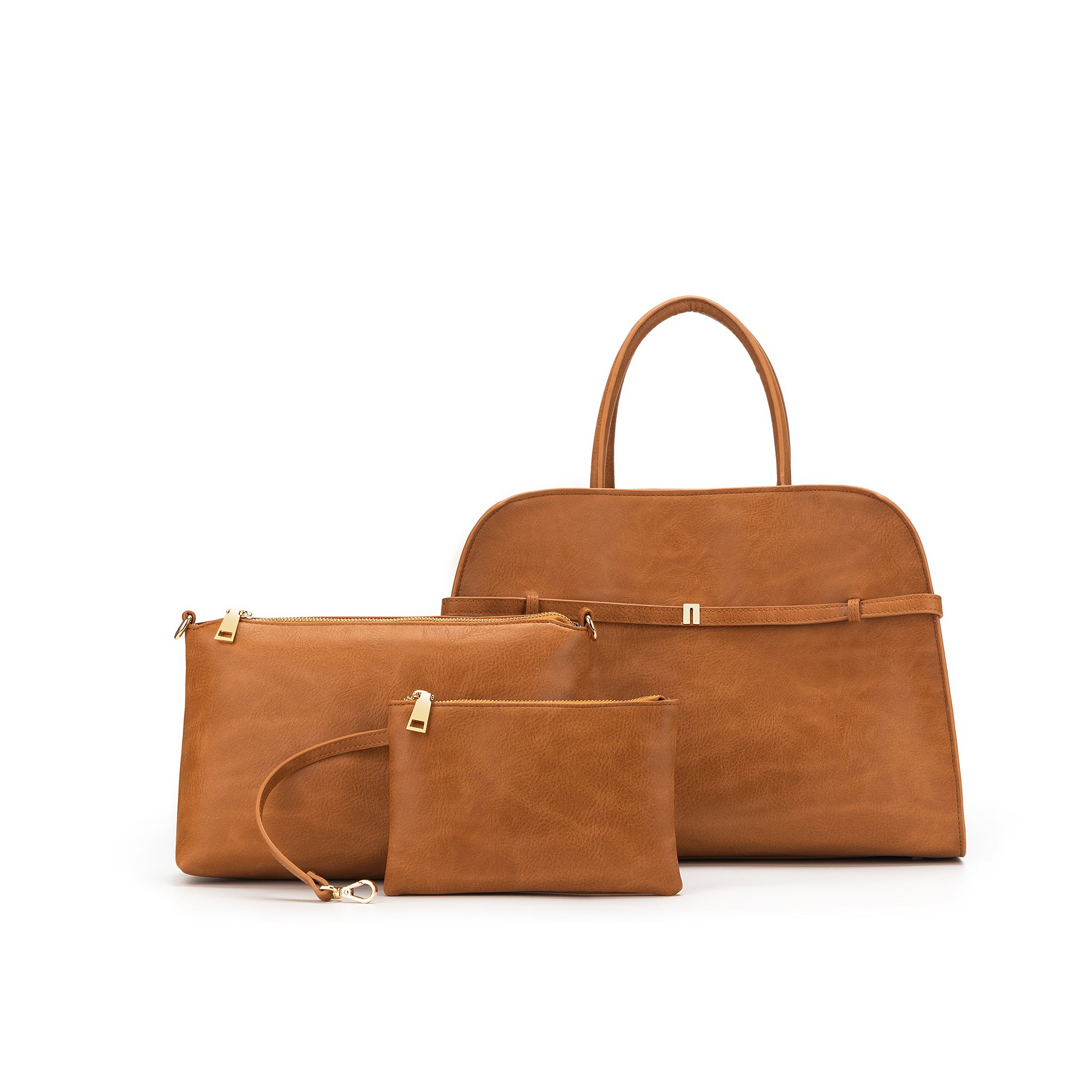Jodee Tan 3 Piece Handbag Tote