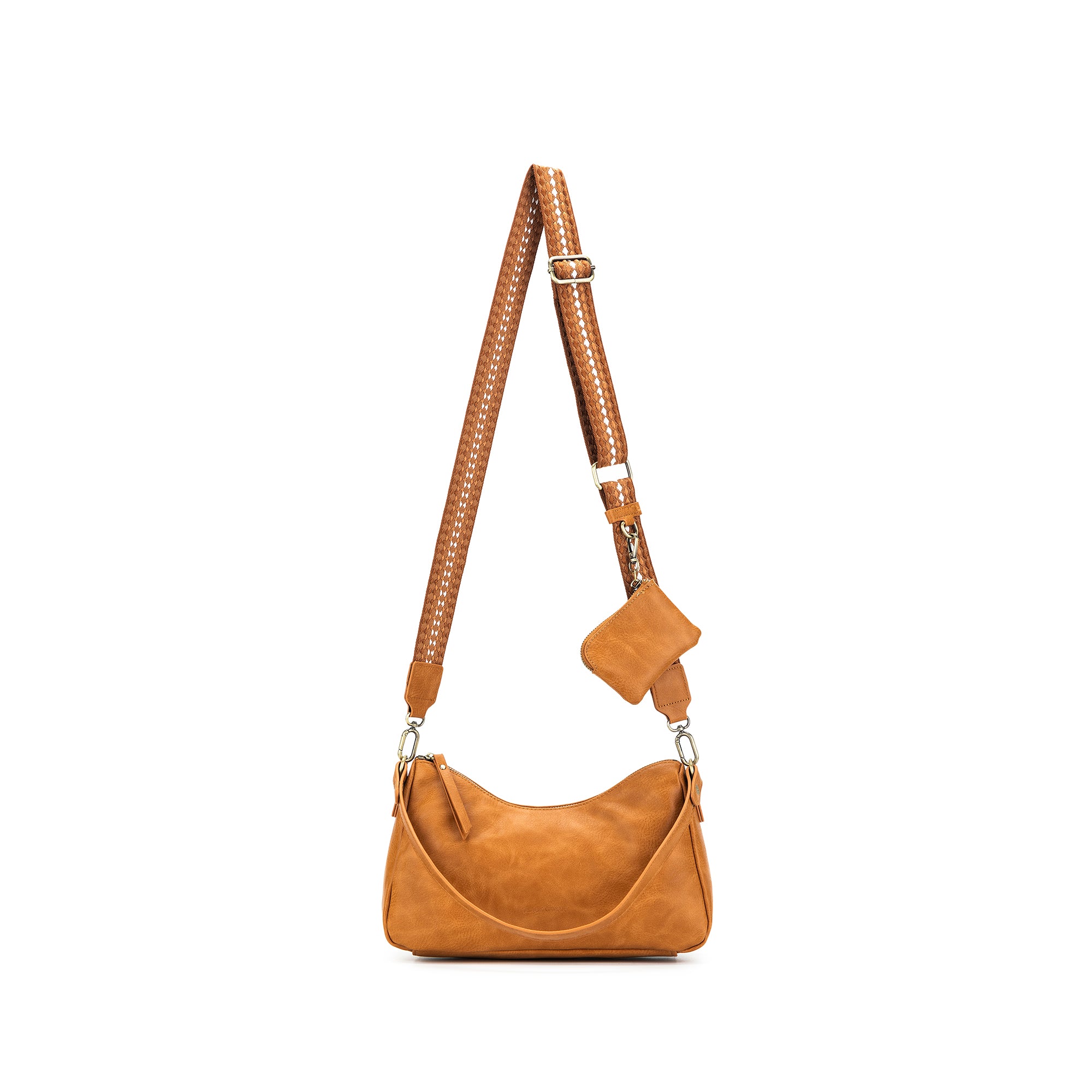 Claudette Tan Shoulder Crossbody Bag