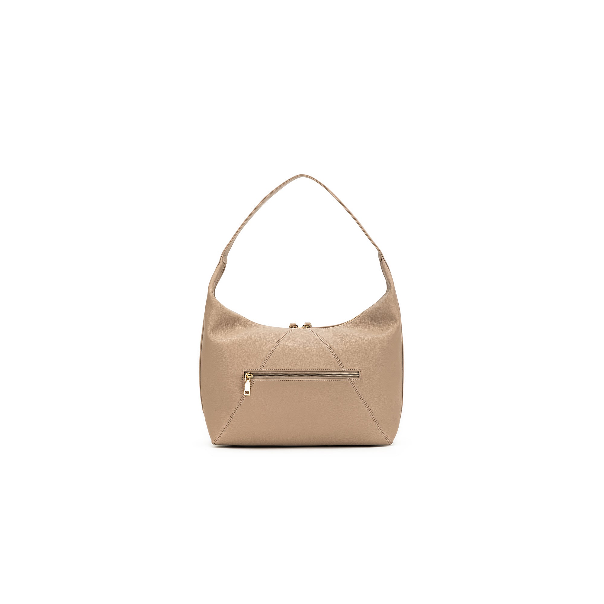 Oakley Beige 2 Piece Hobo Tote