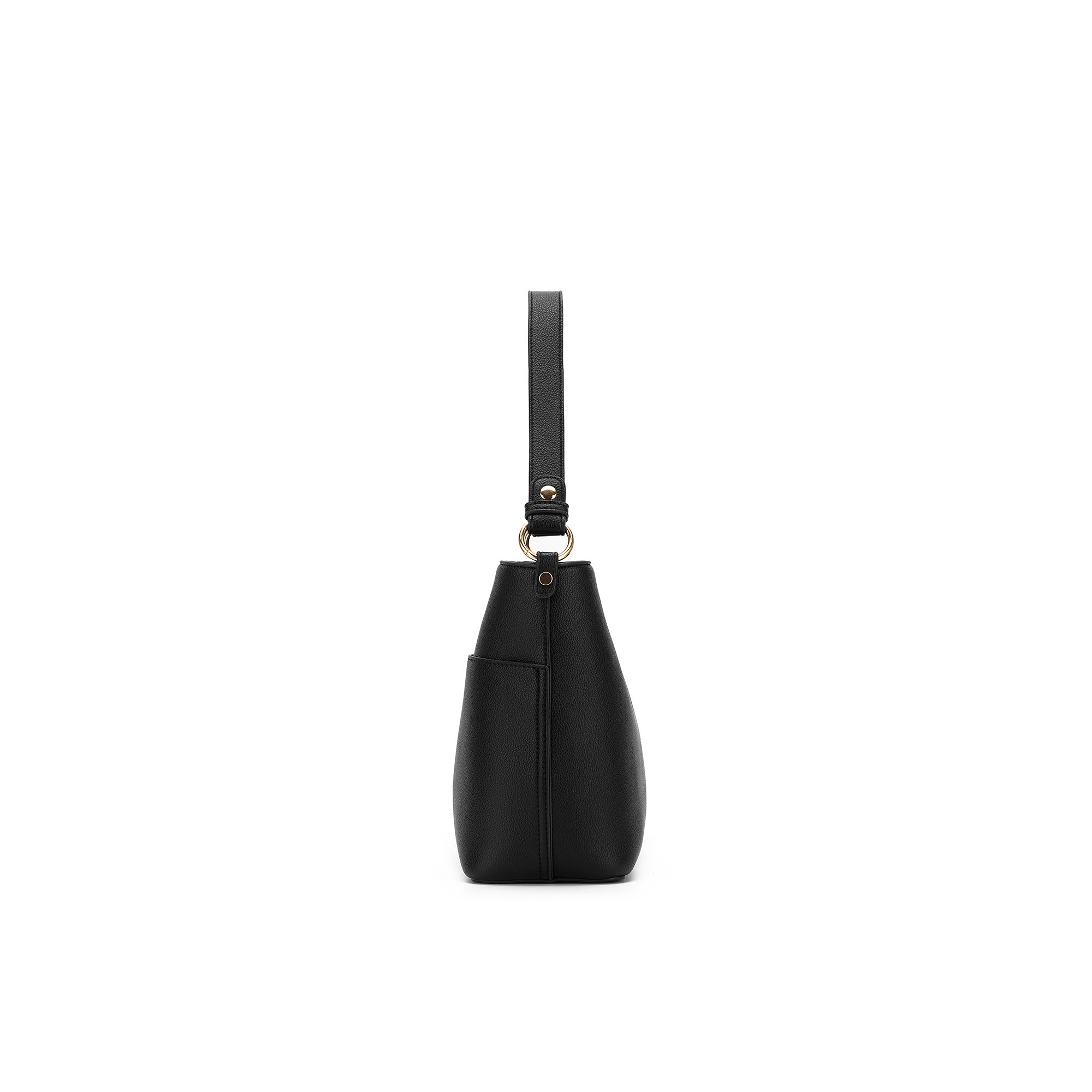 Melody Black 2 Piece Shoulder Crossbody Bag