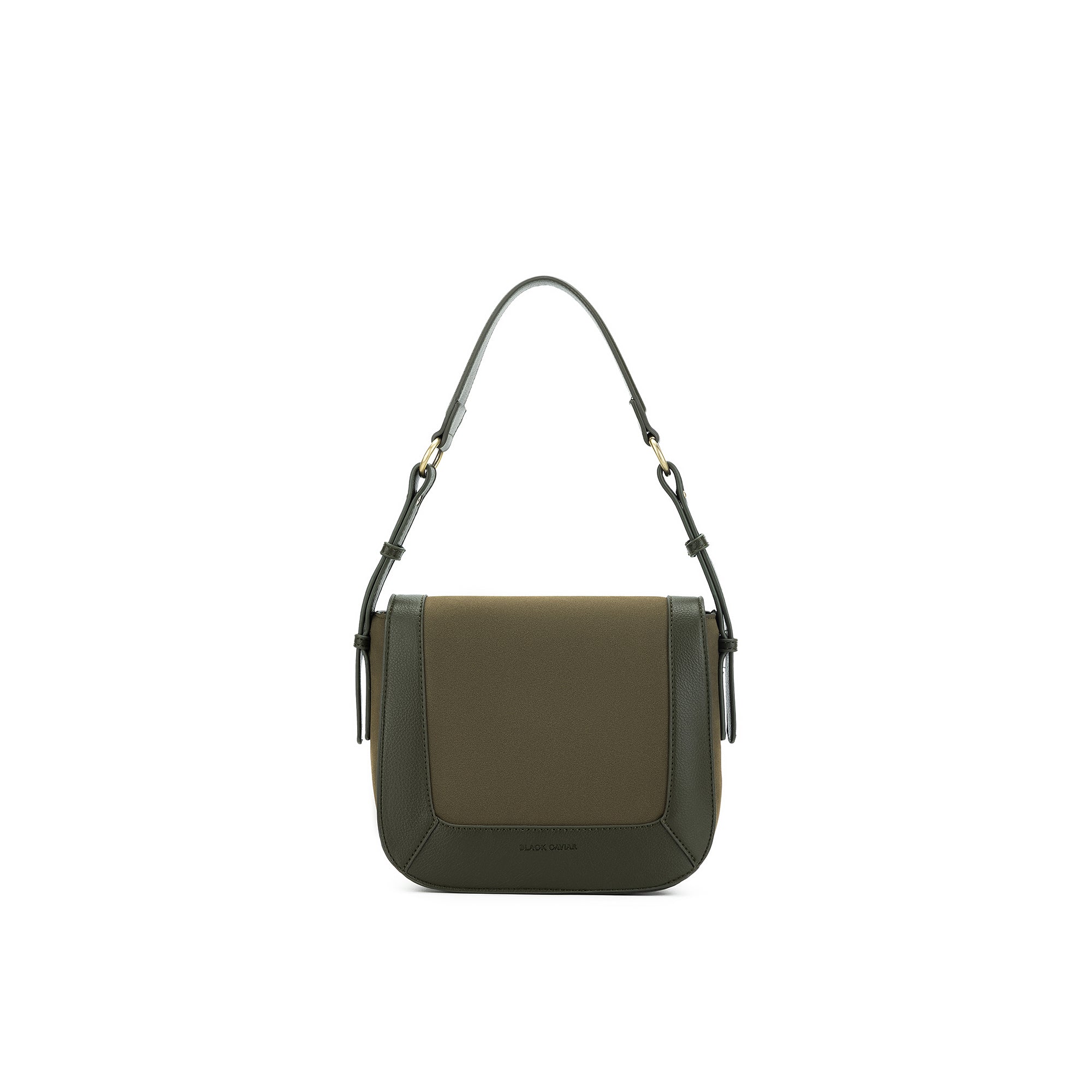 Mirabelle Dark Olive Shoulder Handbag