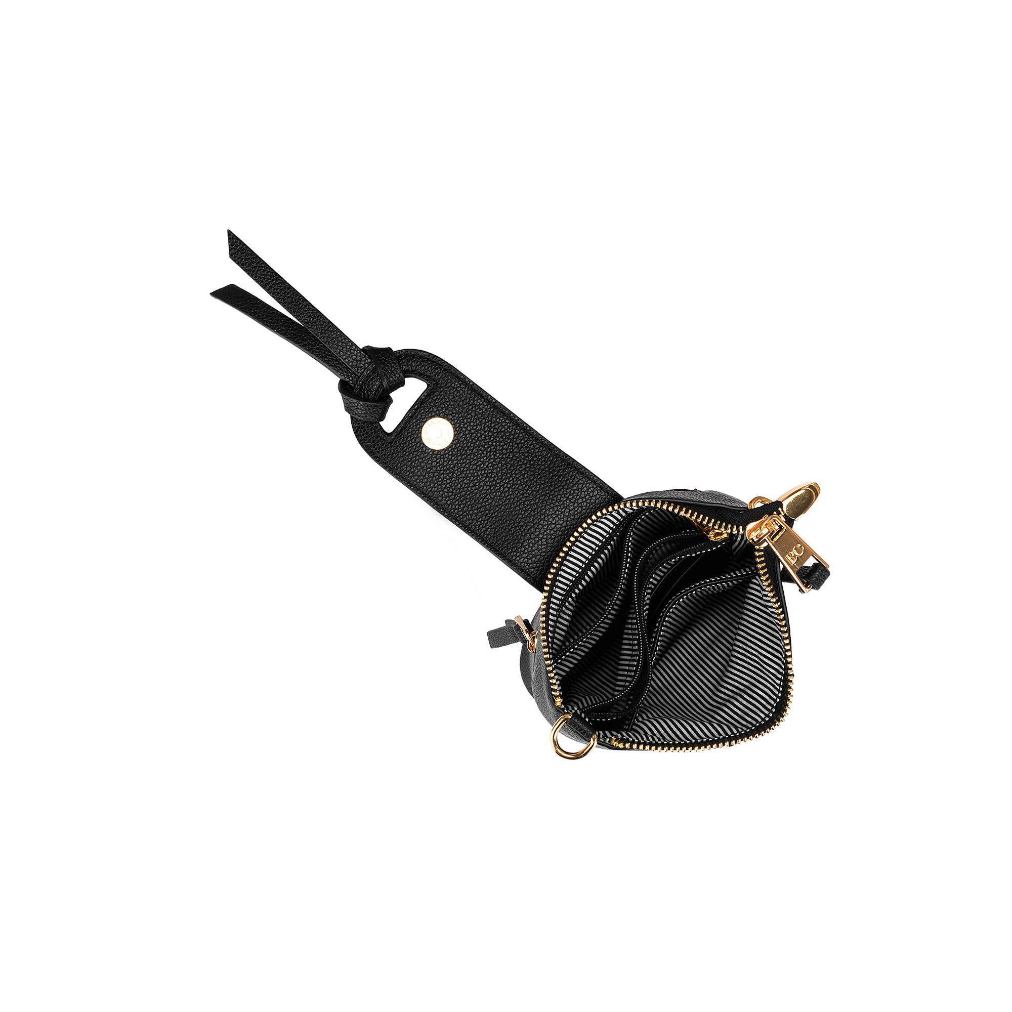 Lainey Black Phone Crossbody Bag