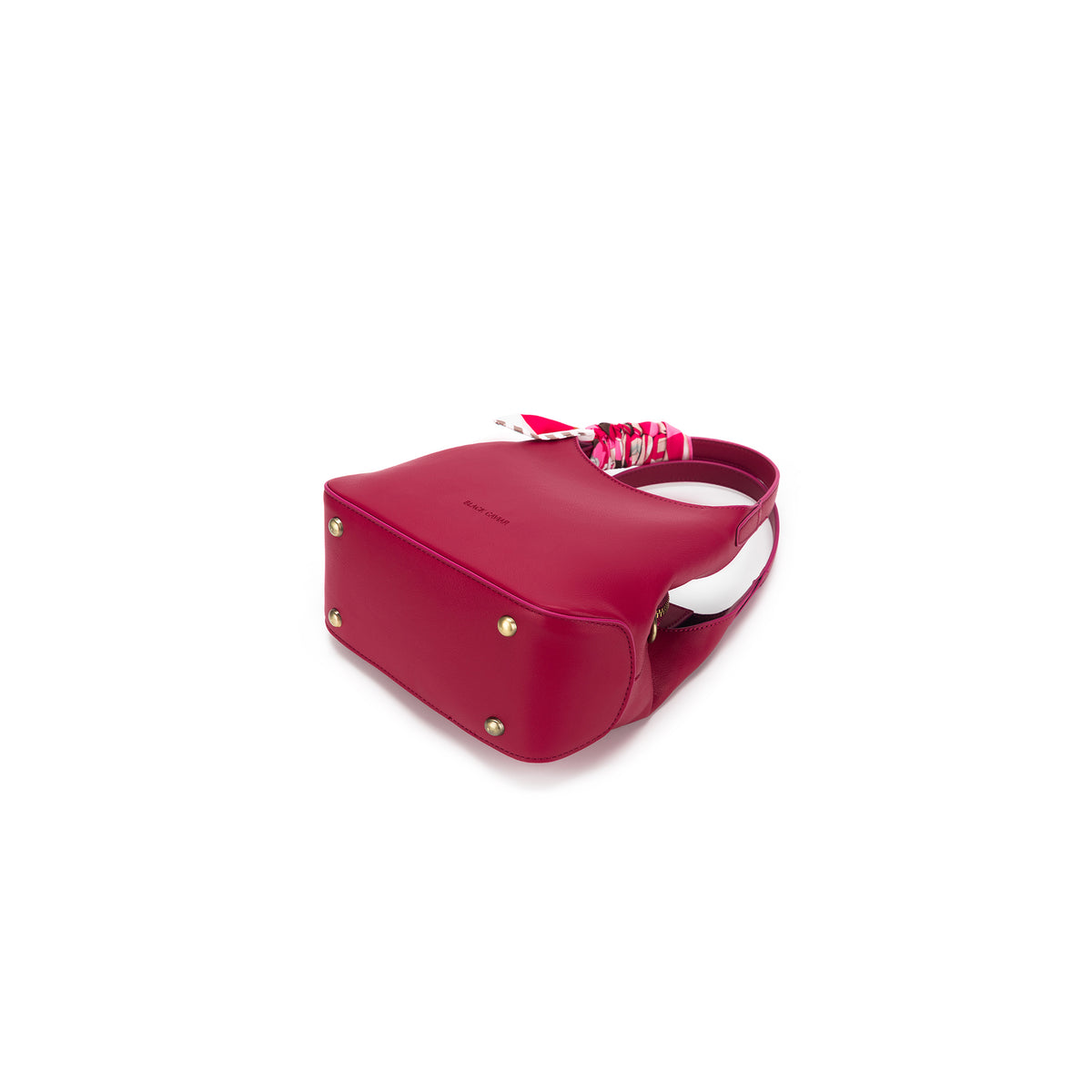 Mini Dune Hot Pink 2 Piece Vegan Leather Top Handle Handbag