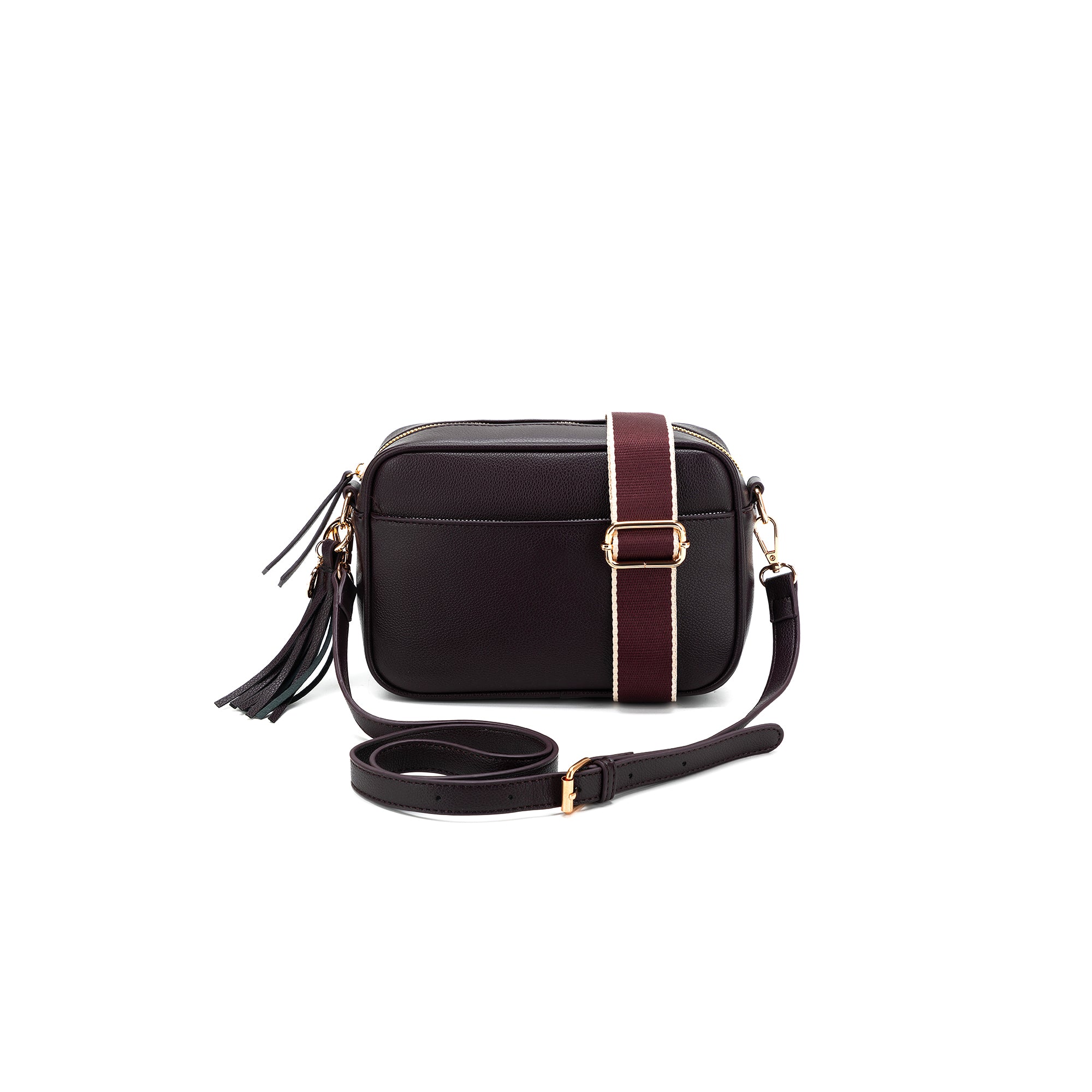 Indie Aubergine Crossbody Bag