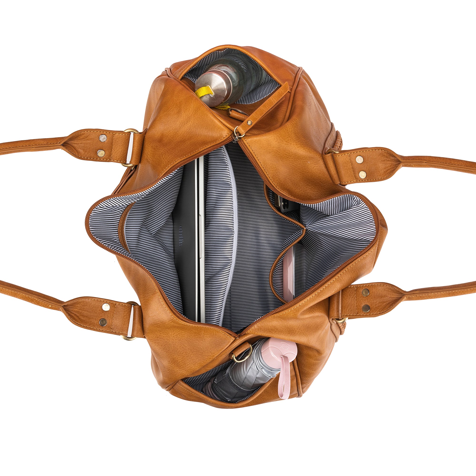 Gypsy Tan 2 Piece Weekender Bag