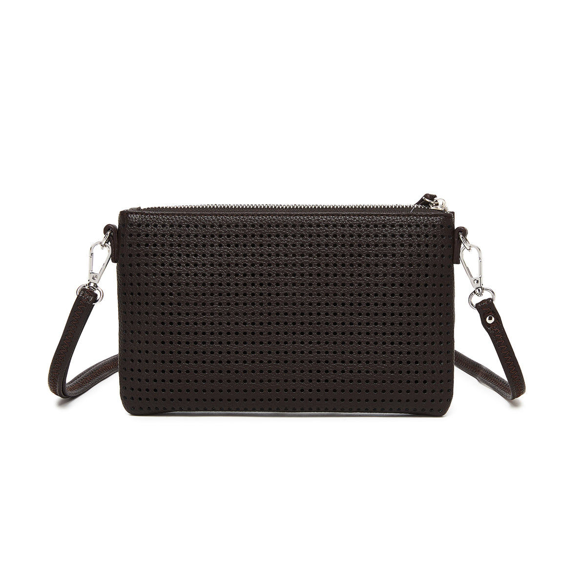 Milla Coco Vegan Leather Crossbody & Clutch Bag