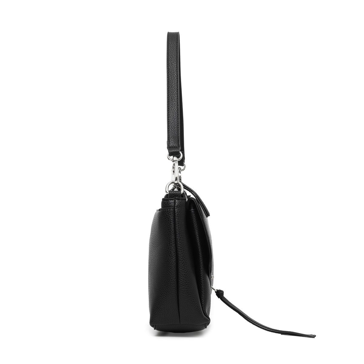 Becky Black Shoulder & Crossbody Bag | Soft Premium PU