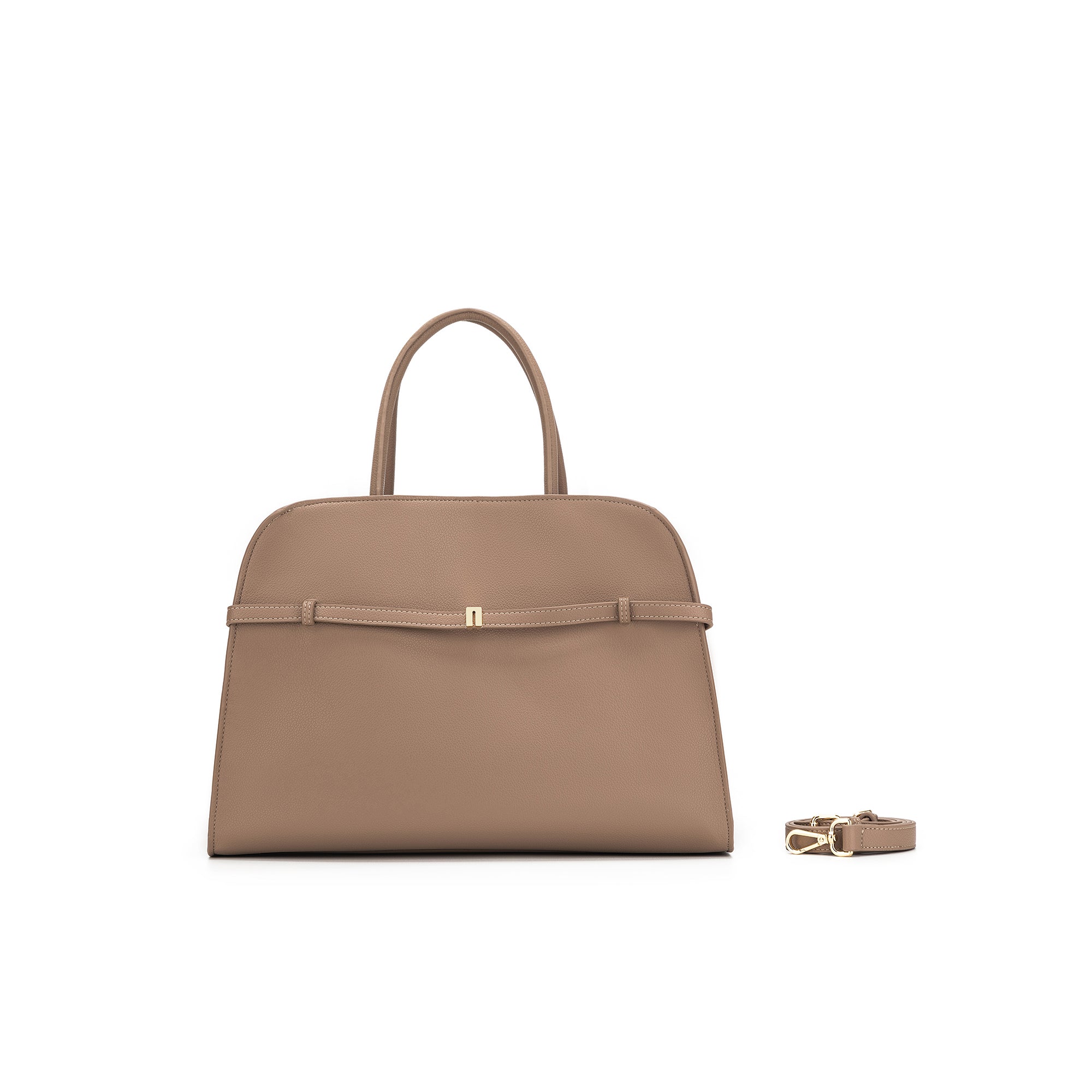 Jodee Mocha 3 Piece Handbag Tote