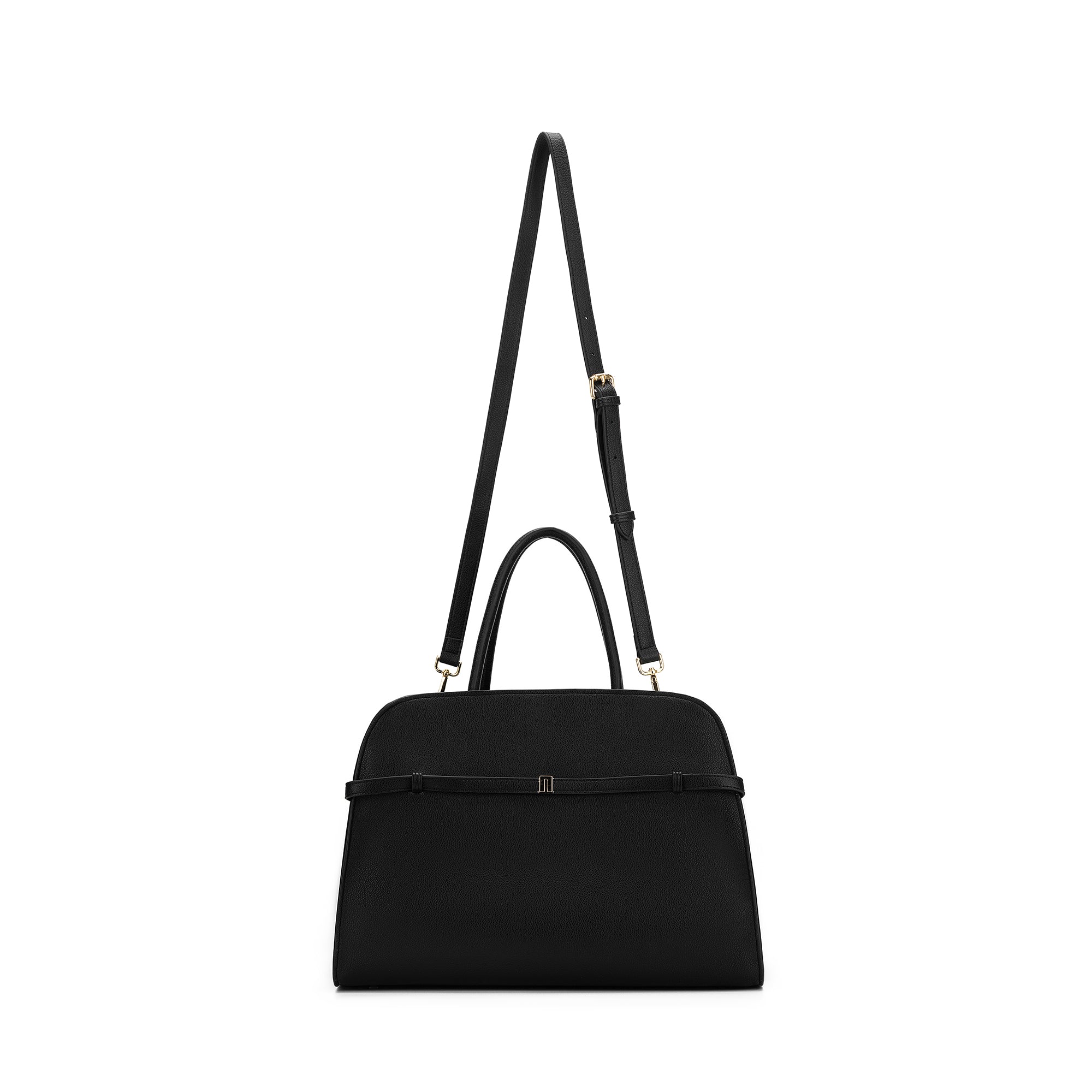 Jodee Black 3 Piece Handbag Tote