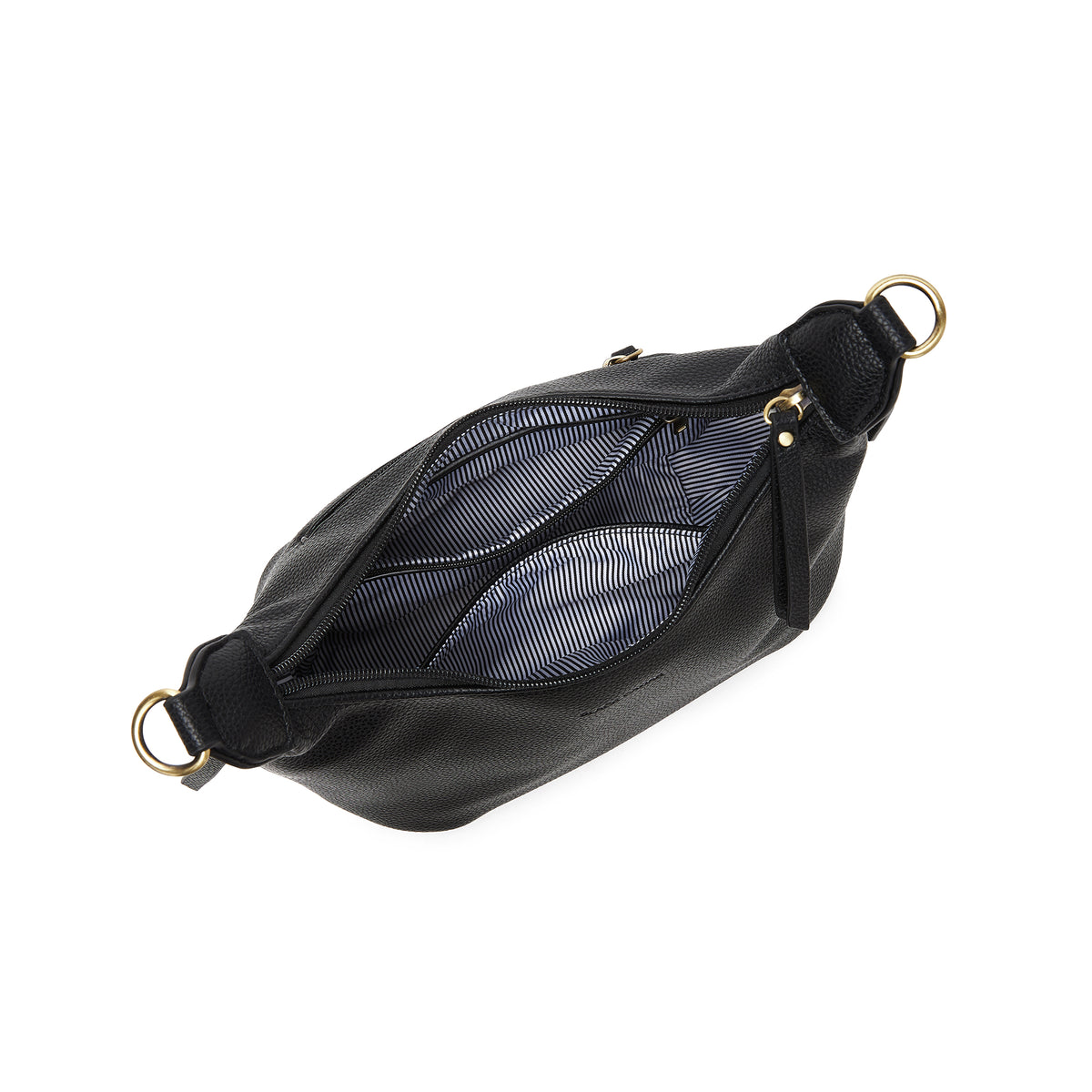 Carey Black Crossbody Bag