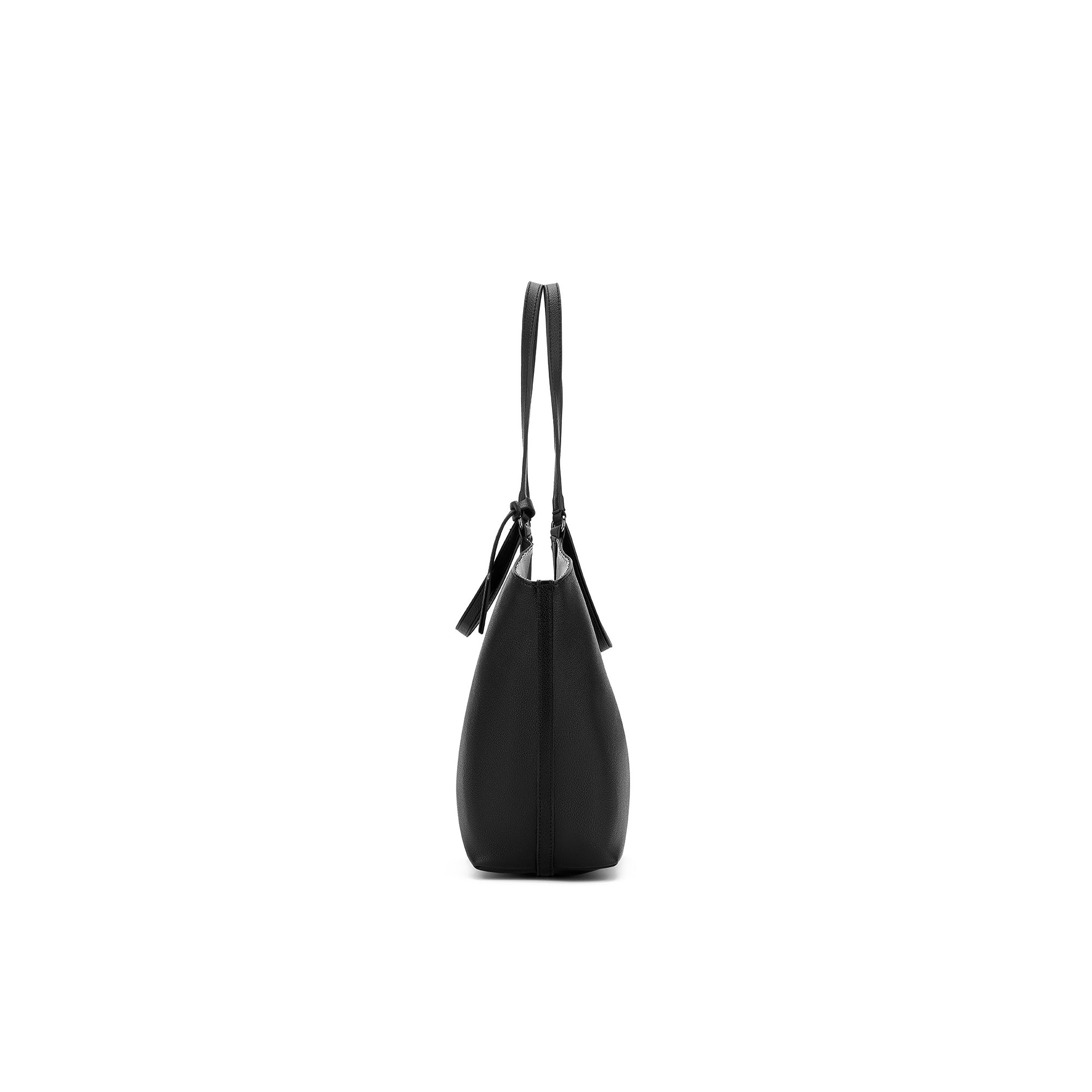 Cielo Black 3 Piece Handbag Tote