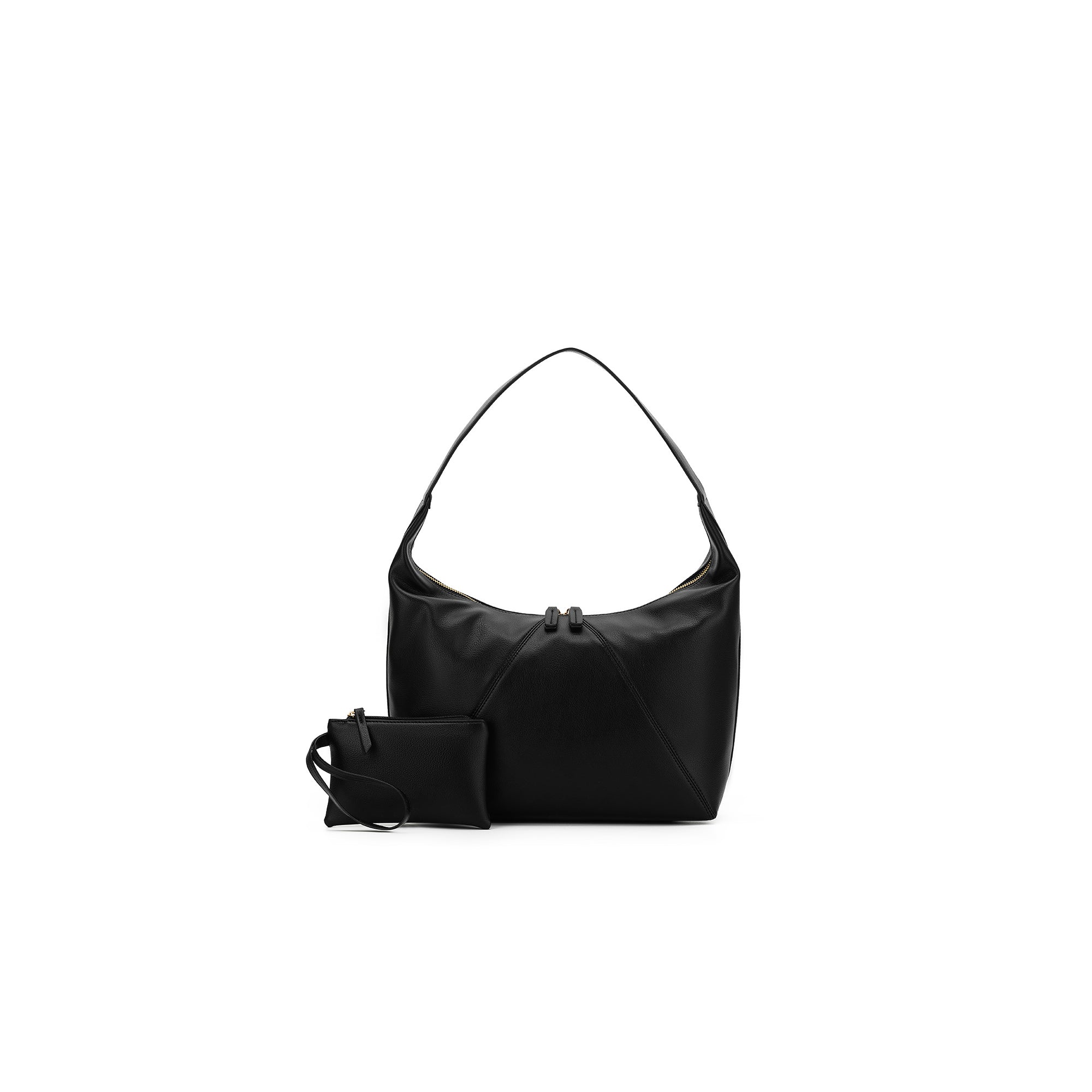 Oakley Black 2 Piece Hobo Tote