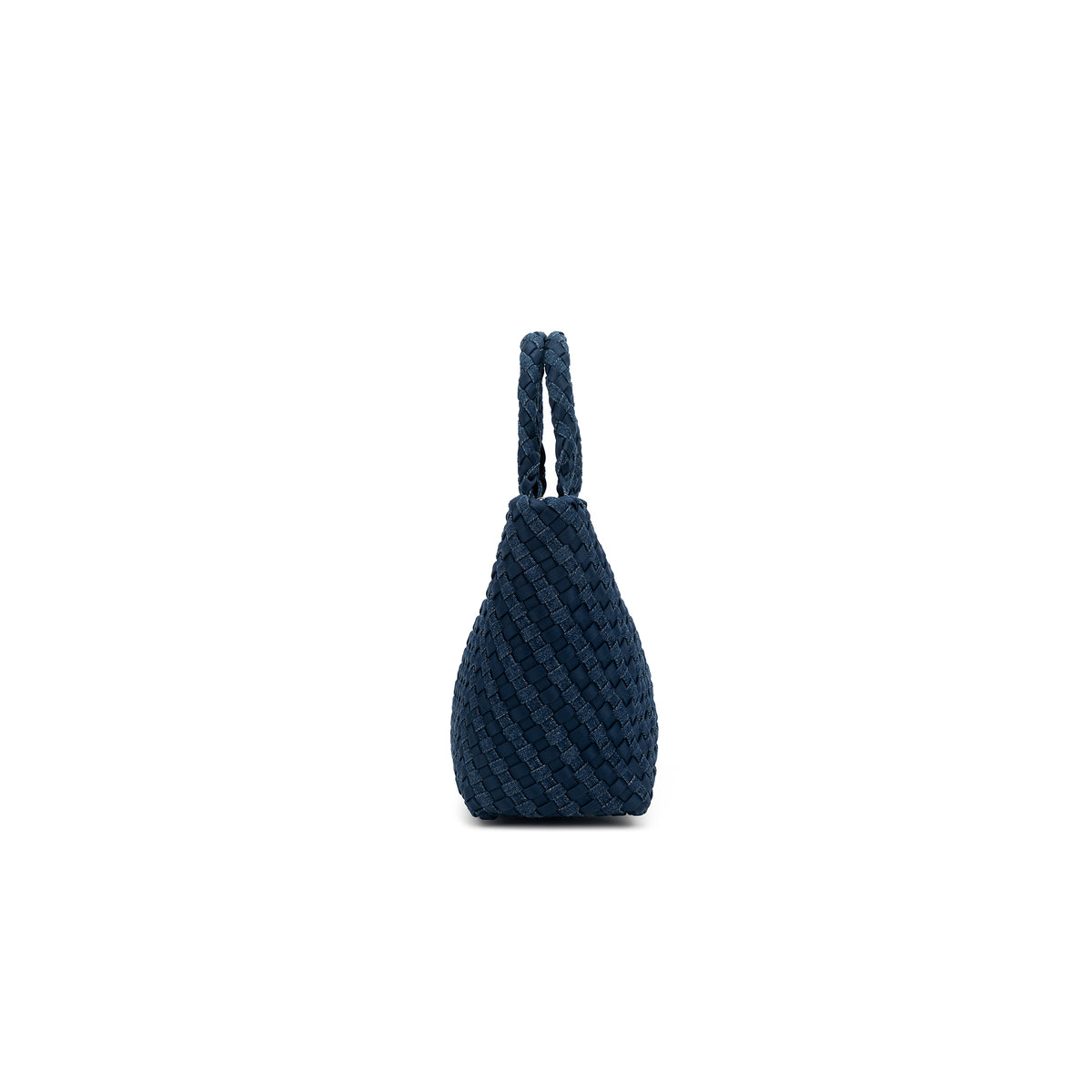 Jeannie Handwoven Neoprene & Denim Tote Set