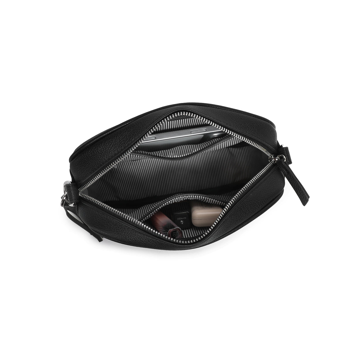 Indie Black Crossbody Bag