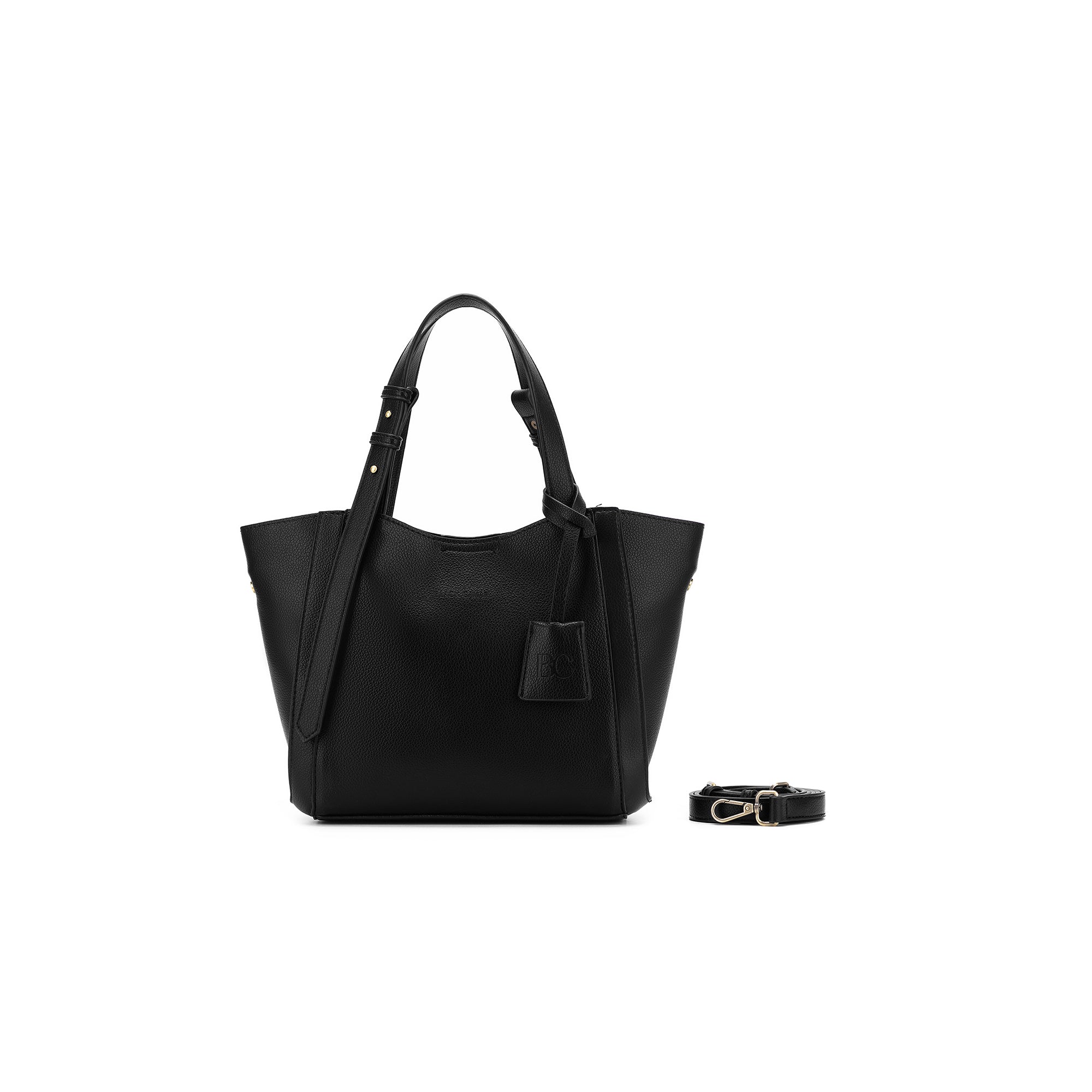 Mini Lauren Black 3 Piece Compartment Handbag