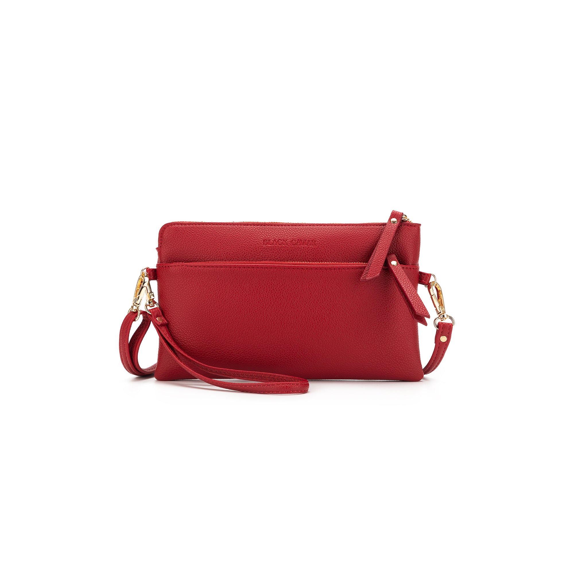 Jessie Scarlet Red Crossbody/Clutch
