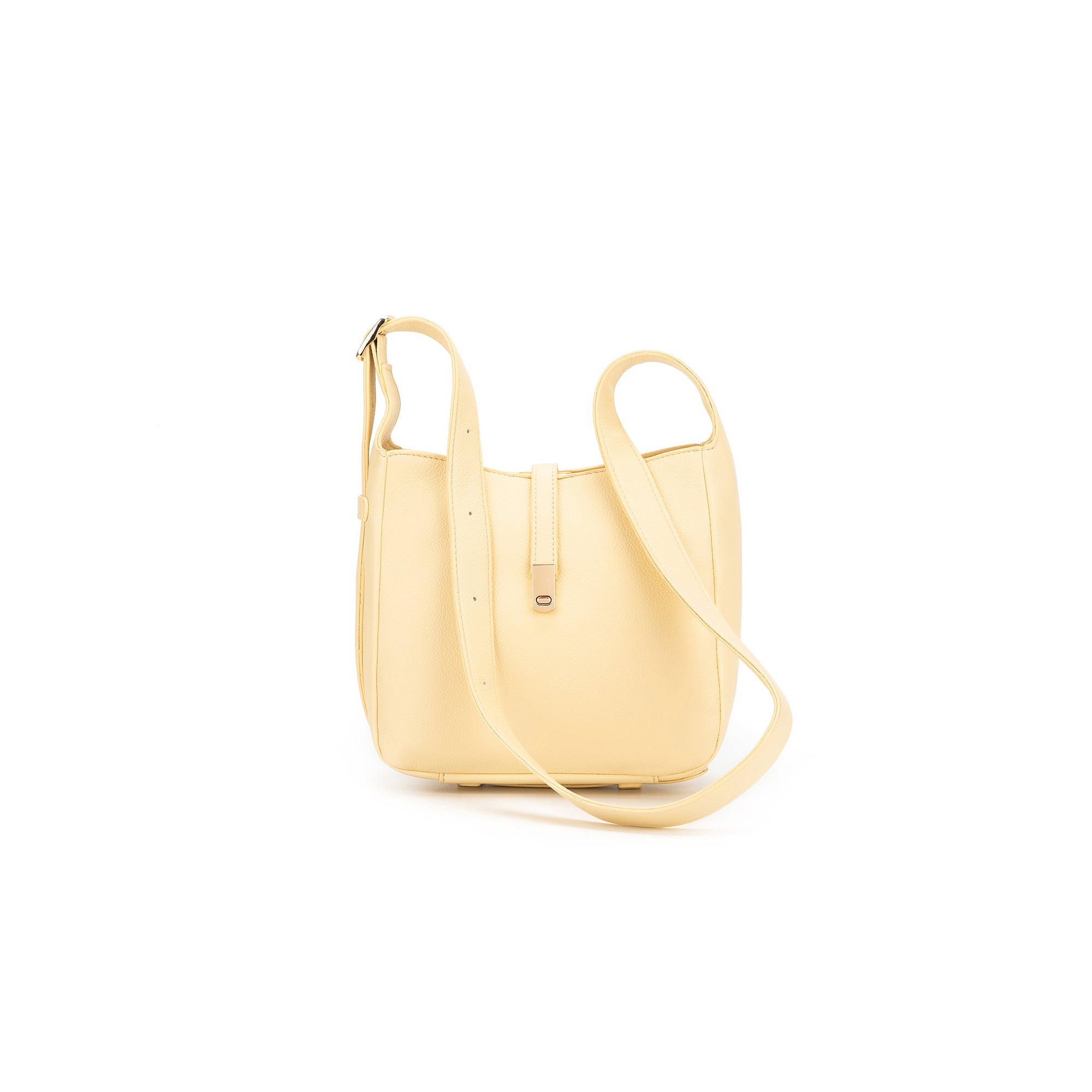 Tyra Yellow Chiffon Mini Crossbody Bag