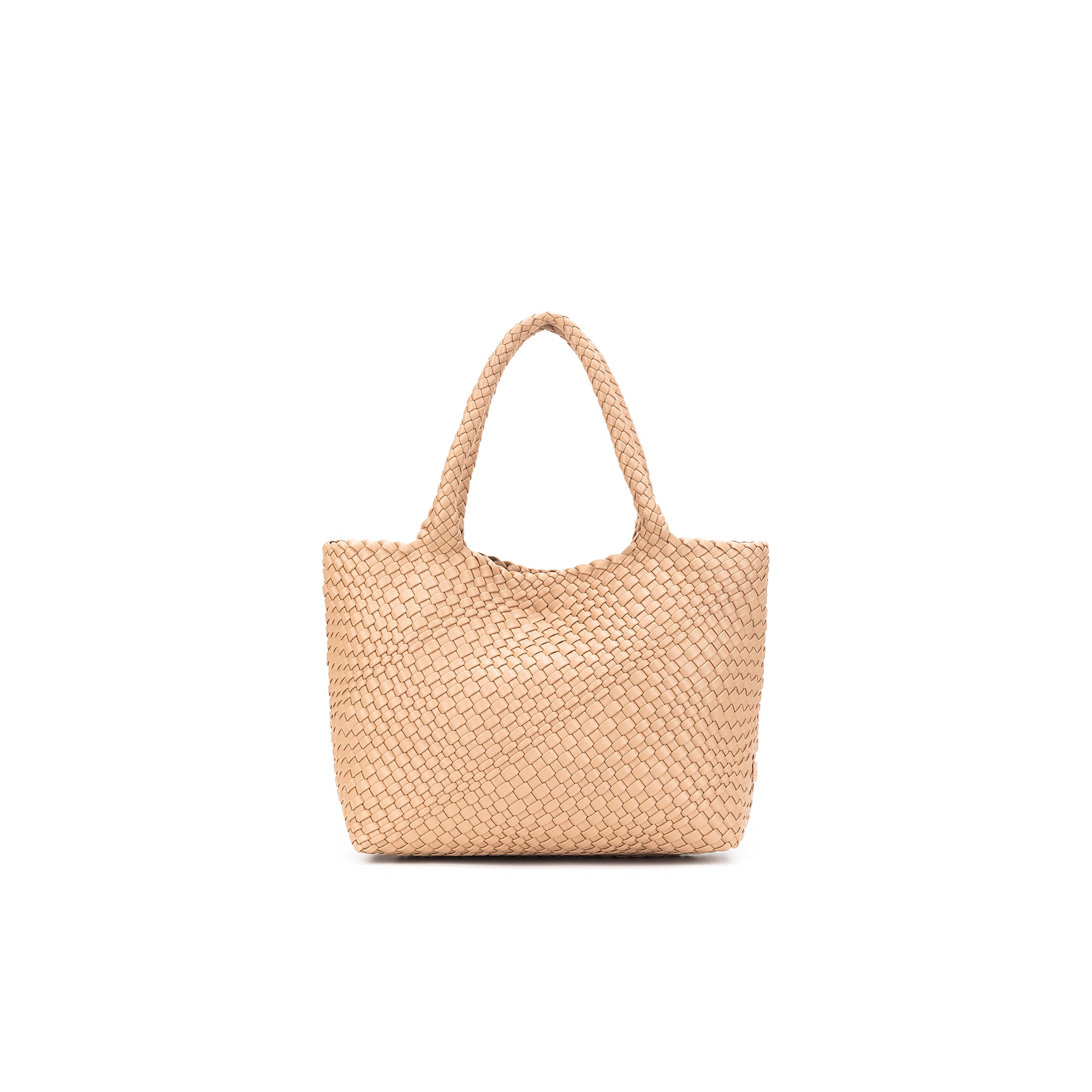 St Moritz Mocha 2 Piece Woven Handbag