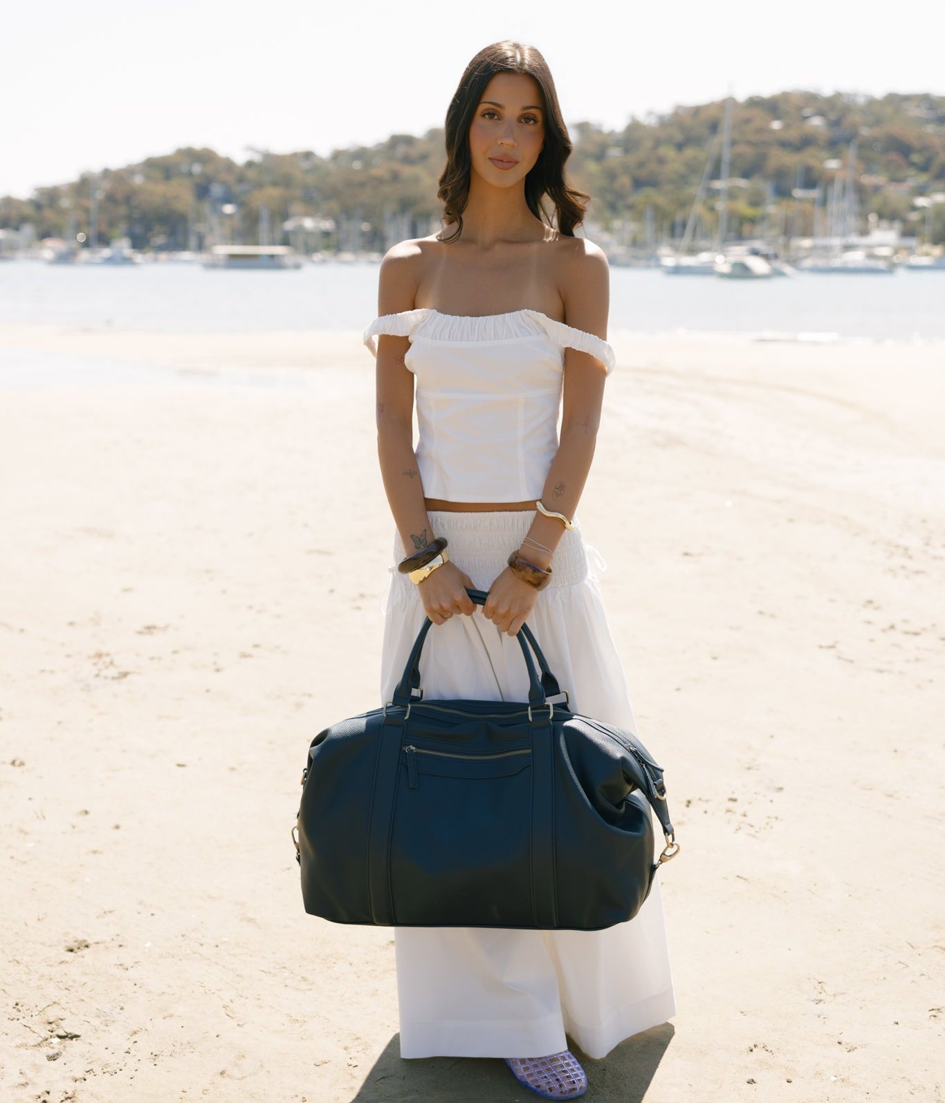 Como Midnight Blue Travel Weekender Bag