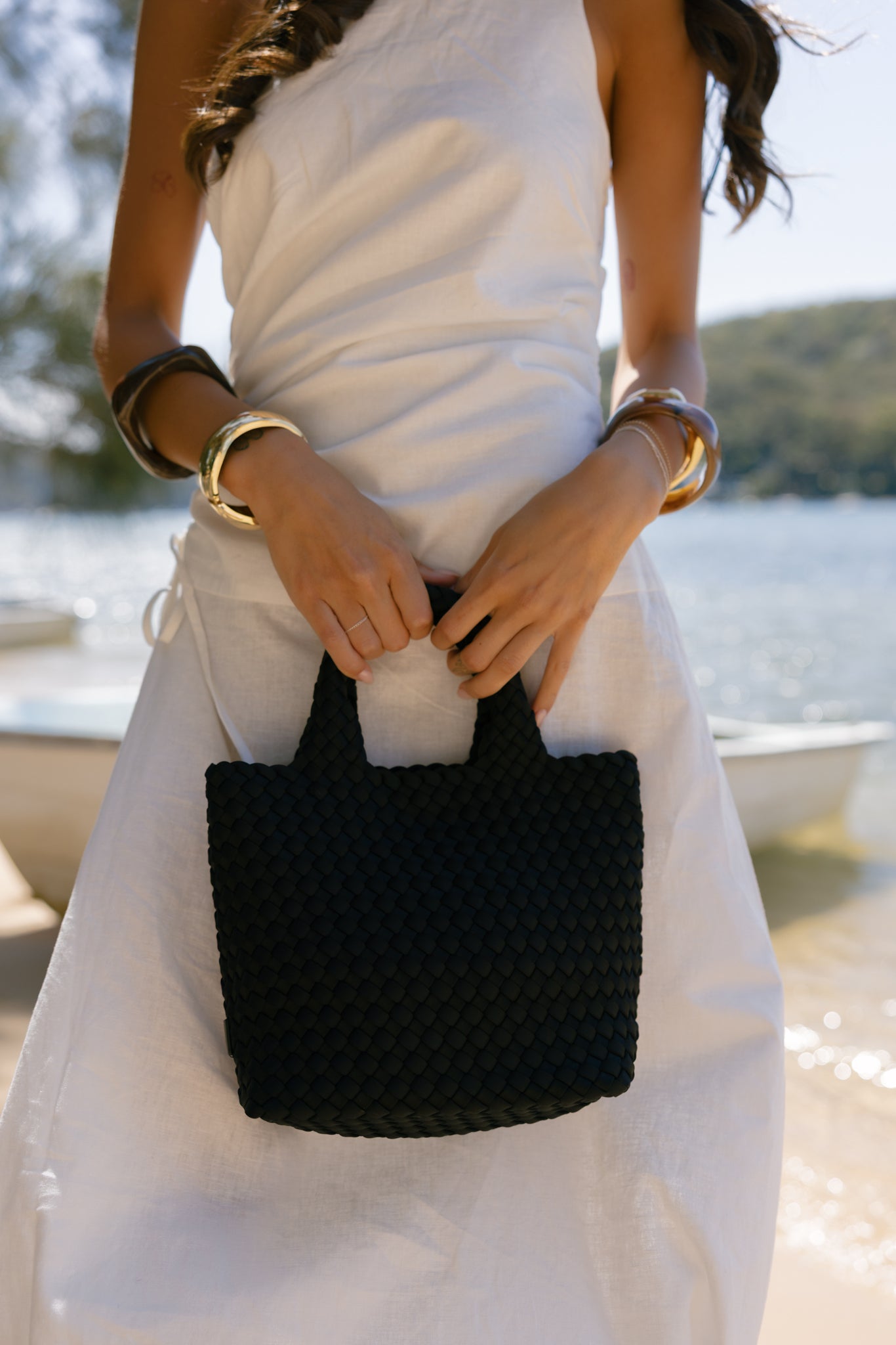 Reeva Black Mini Handbag