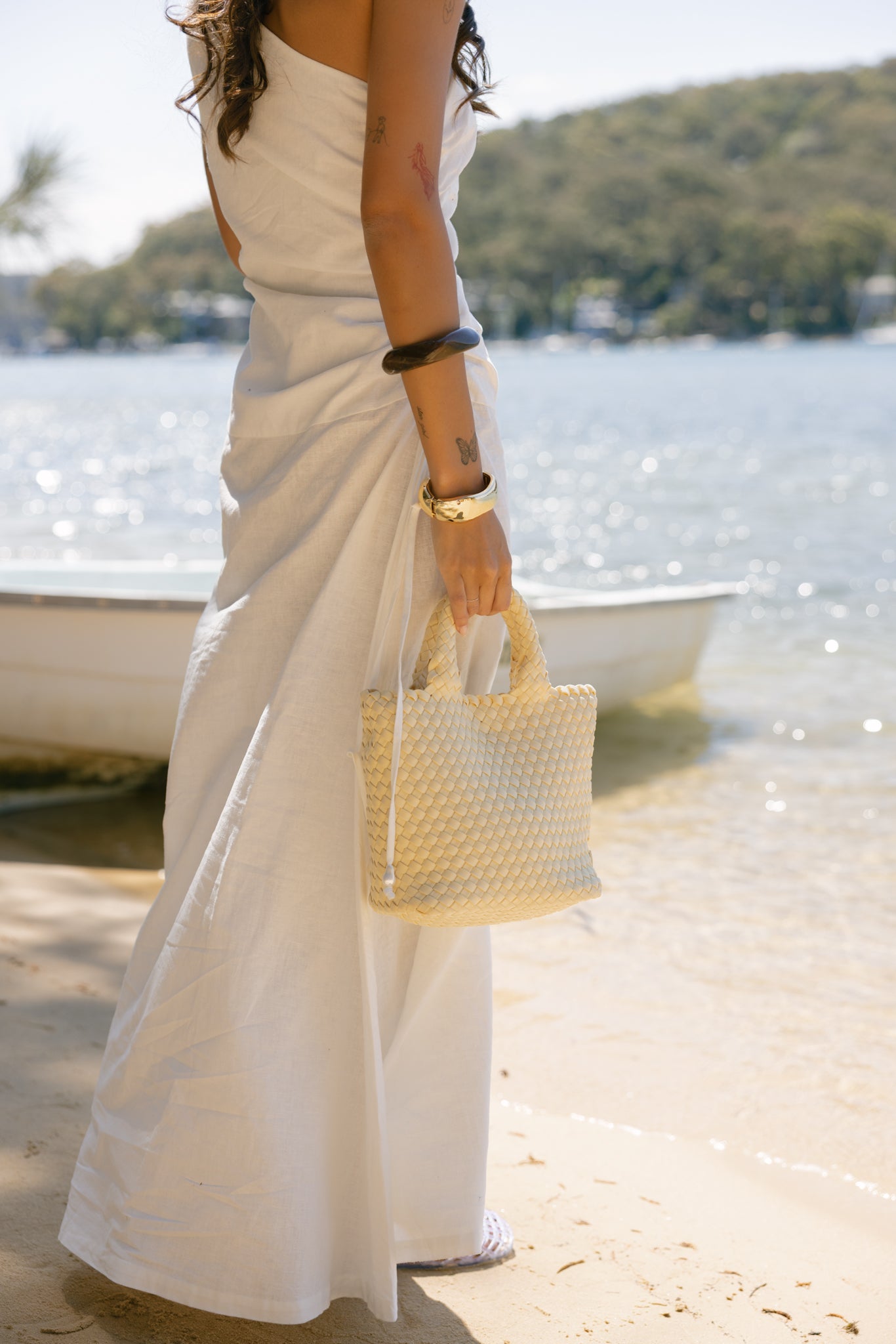 Reeva Lemon Mini Handbag