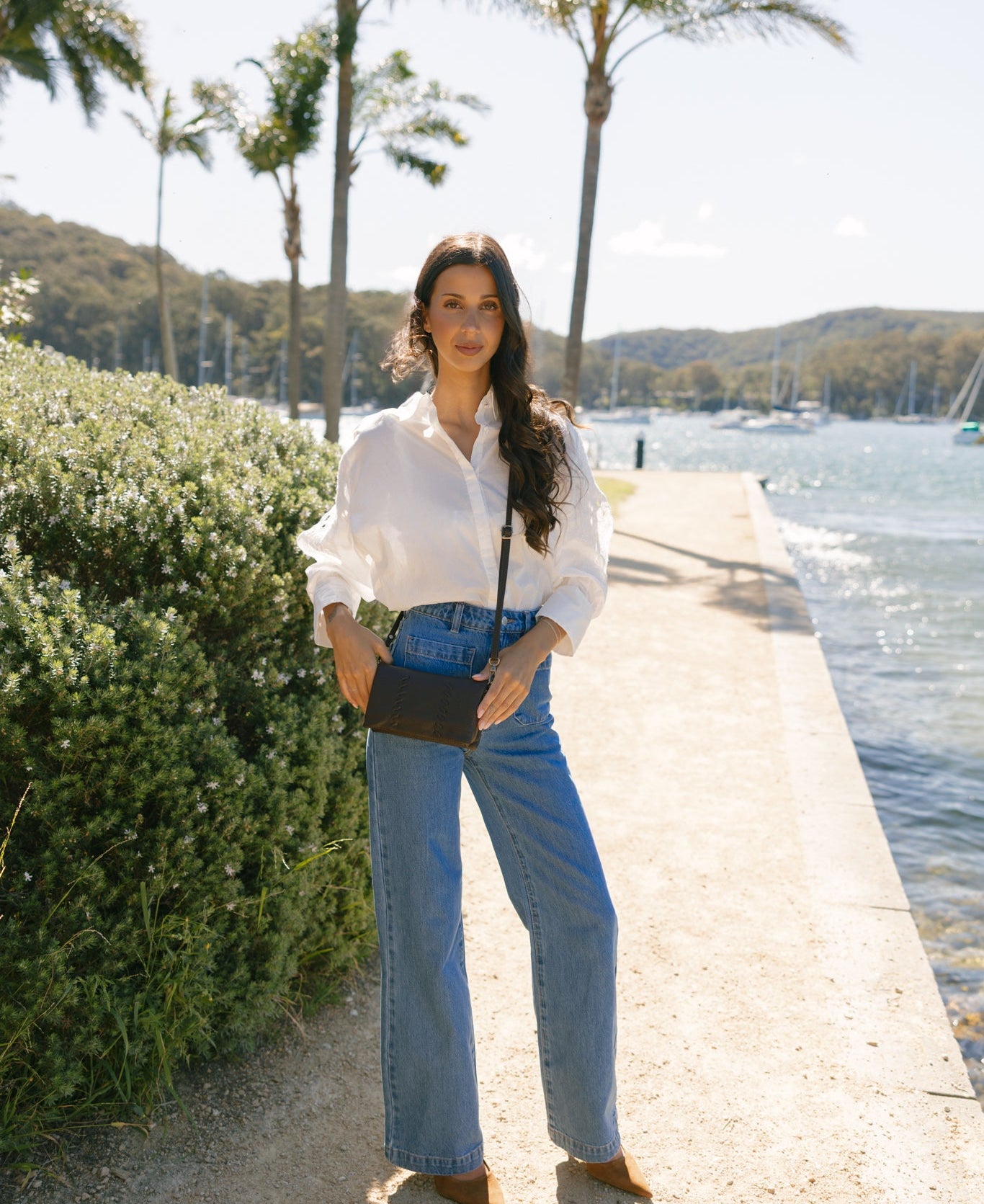 Sky Coco Crossbody Phone Wallet