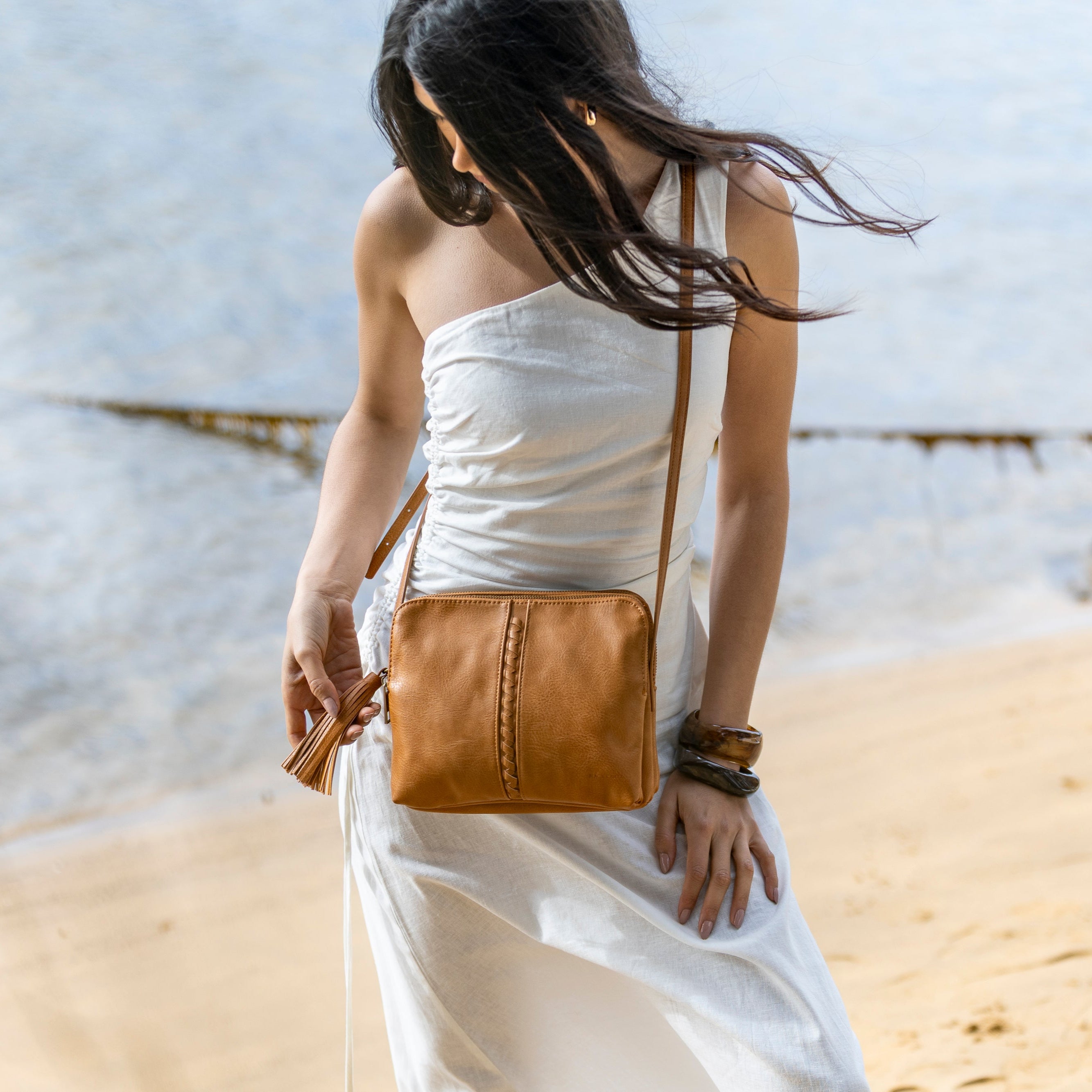 Pia Tan Crossbody Bag