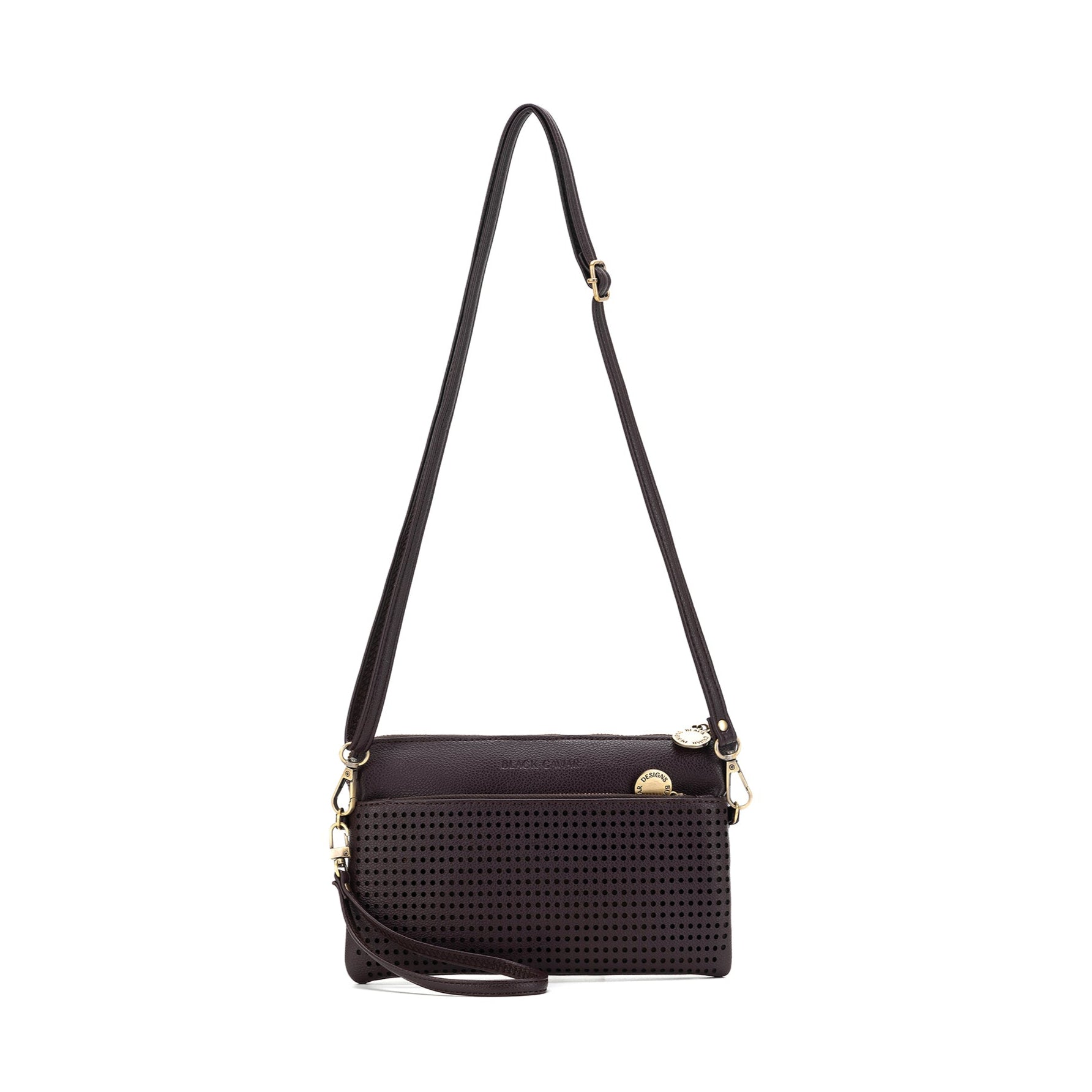 Nina Aubergine Crossbody/Clutch