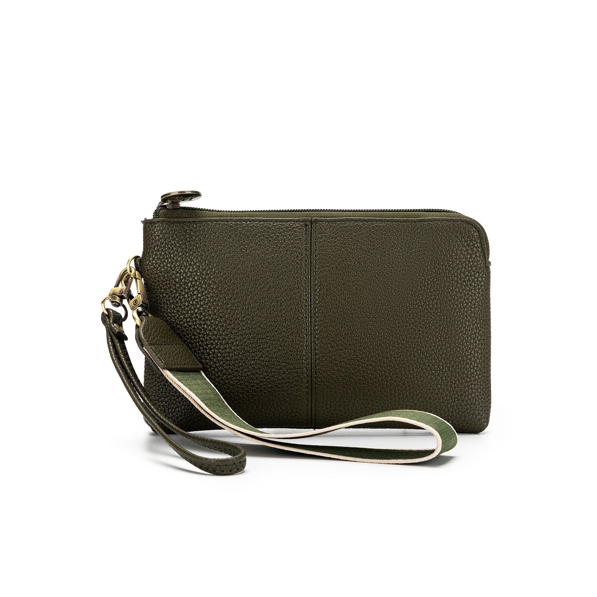 Lylah Dark Olive Pouch