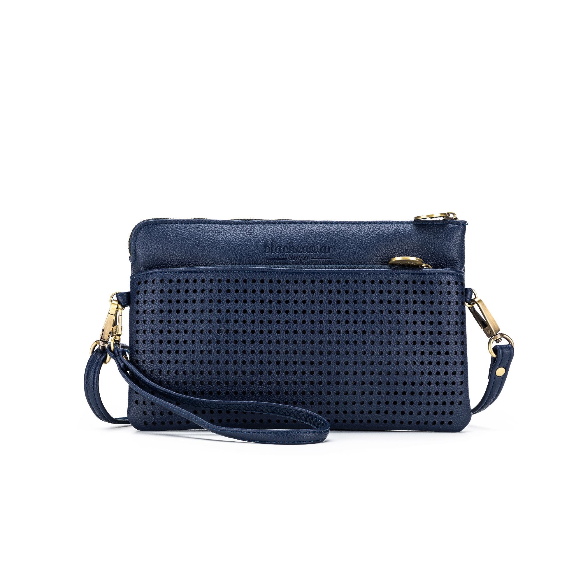 Nina Deep Navy Crossbody/Clutch