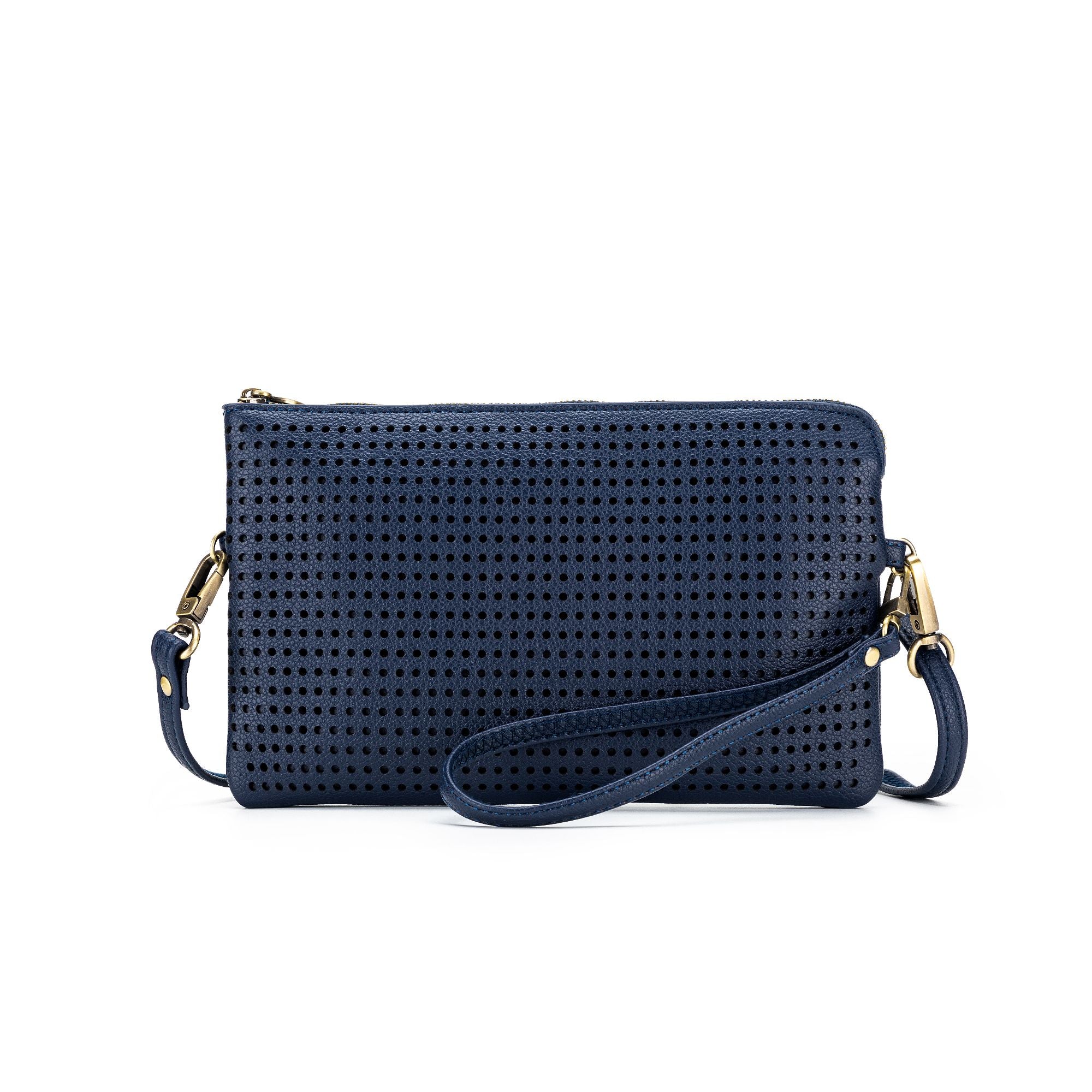 Nina Deep Navy Crossbody/Clutch