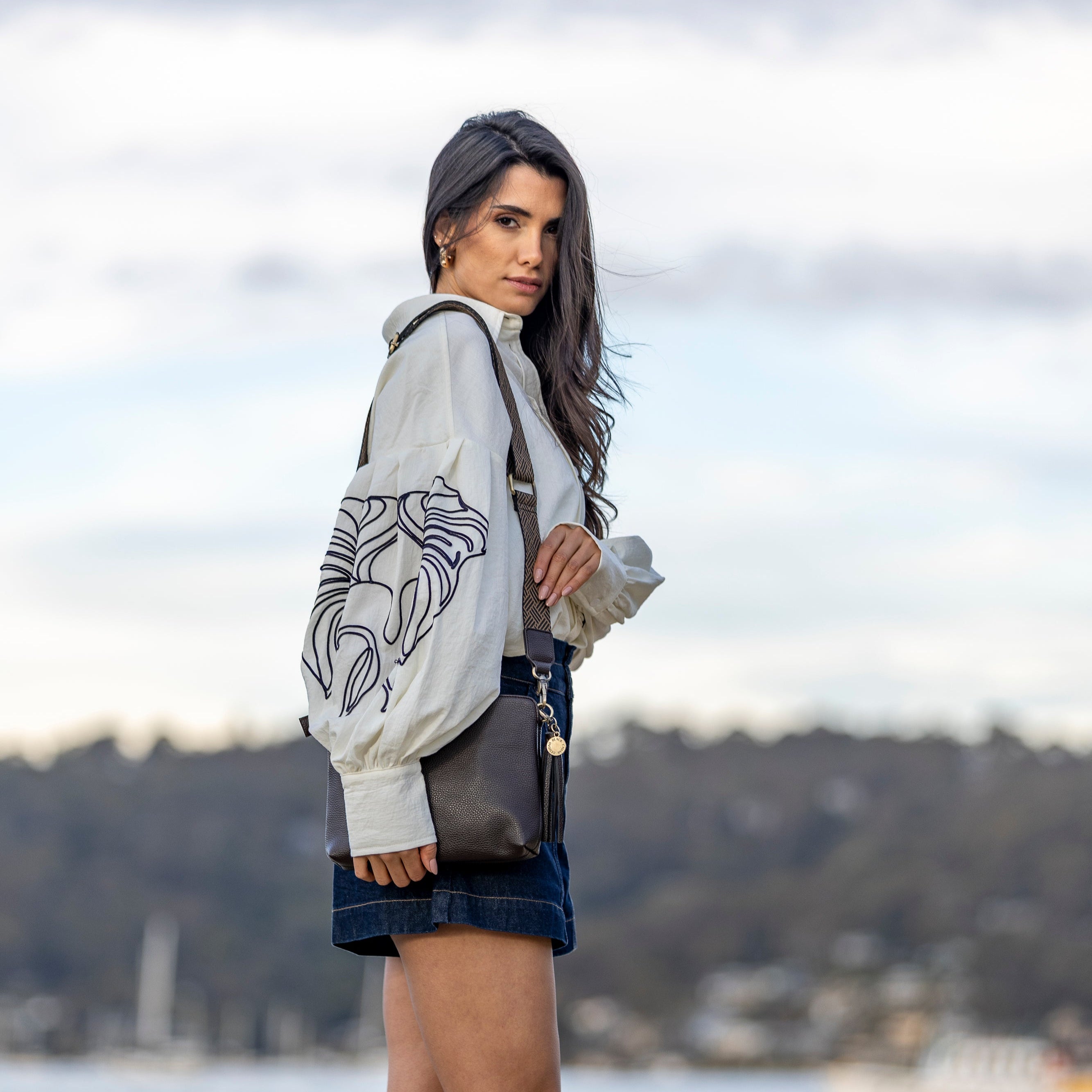 Maggie Coco 3 Compartment Crossbody Bag