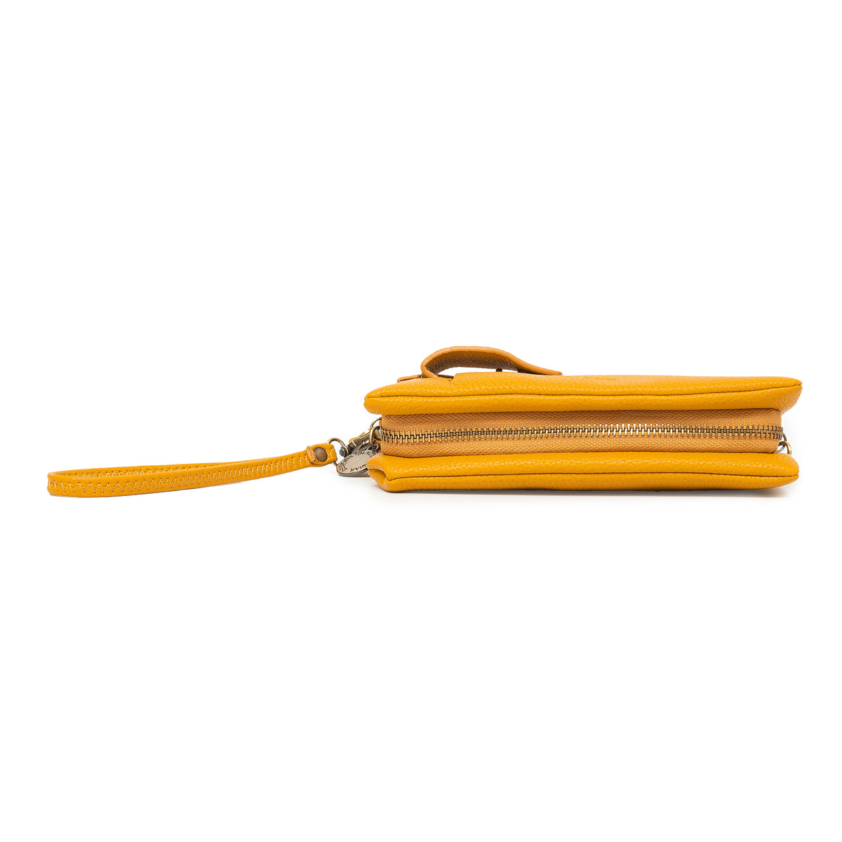Mavie Mustard Crossbody Wallet
