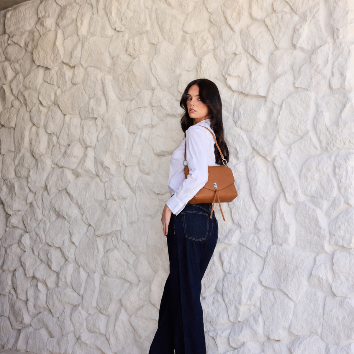 Becky Tan Shoulder & Crossbody Bag