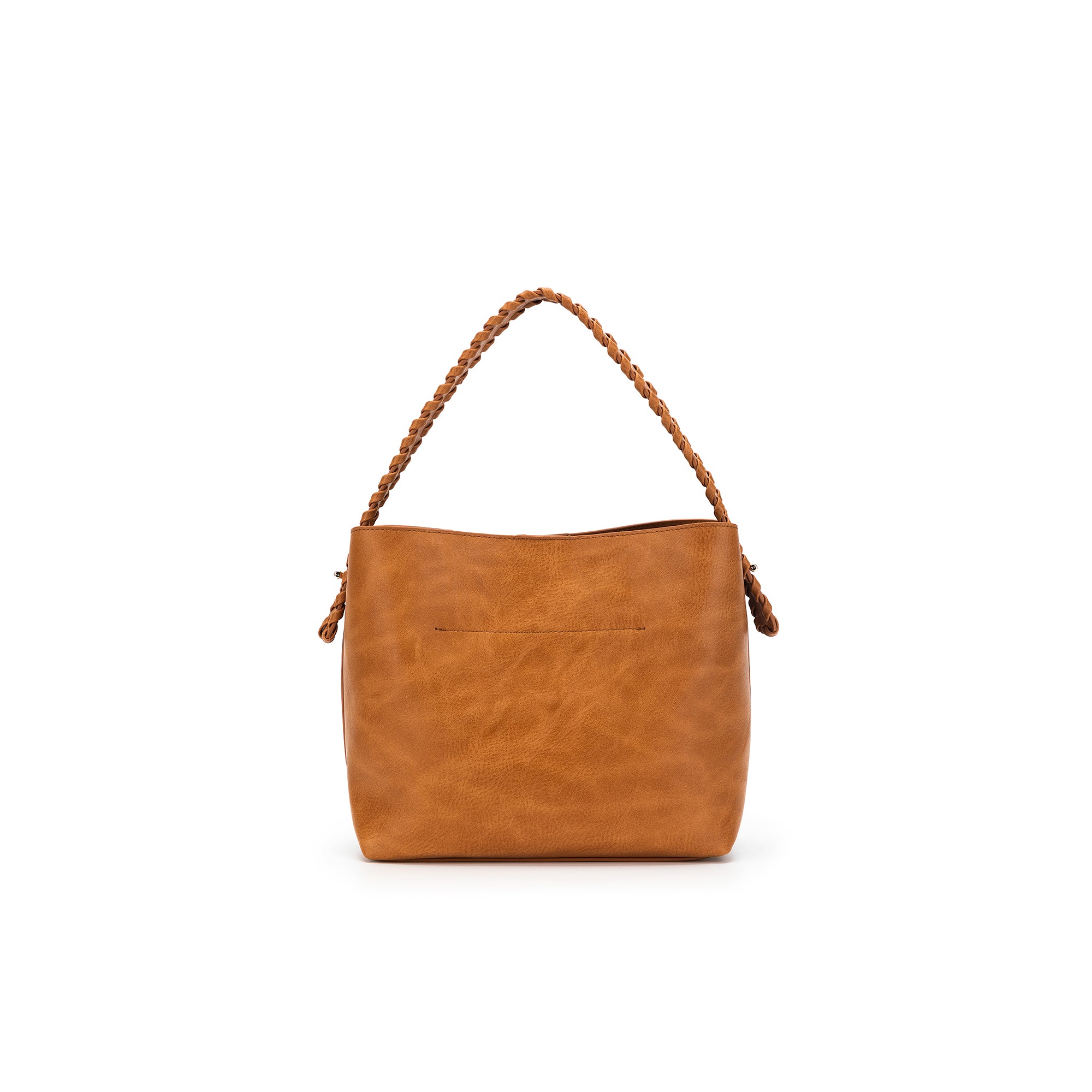 Capella Tan 3 Compartment Shoulder / Crossbody Bag