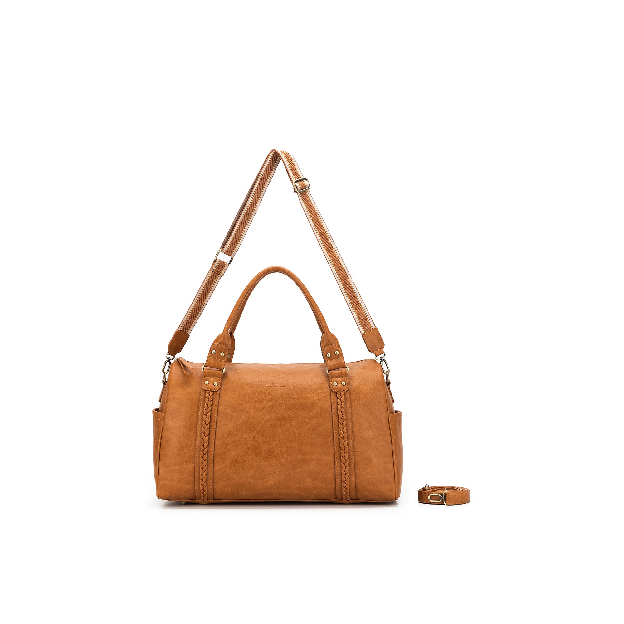 Gypsy Tan 2 Piece Weekender Bag