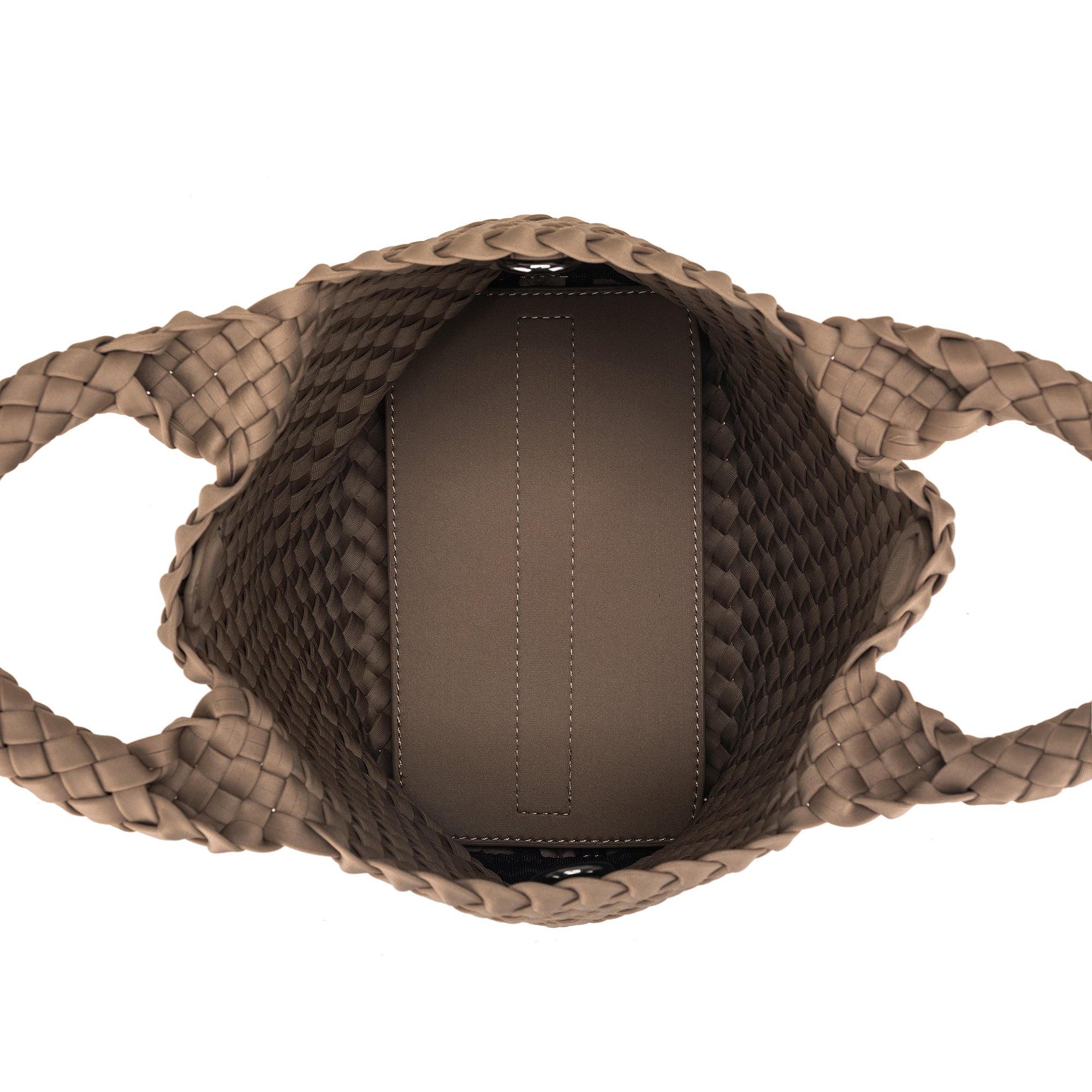 Riviera Taupe 2 Piece Mini Tote Handbag