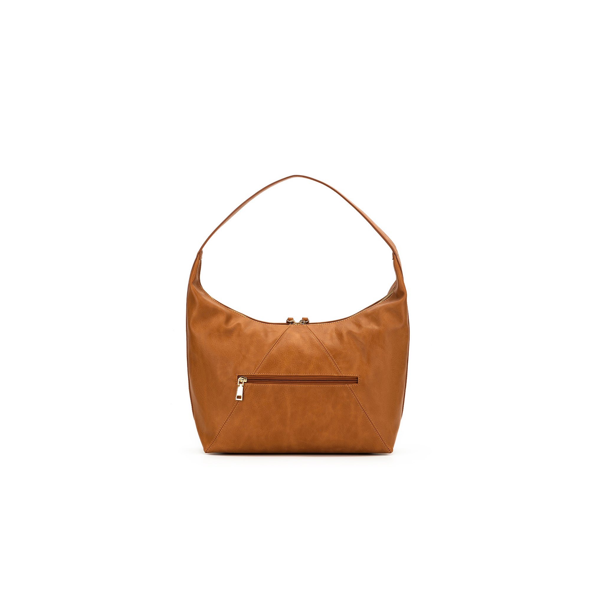 Oakley Tan 2 Piece Hobo Tote