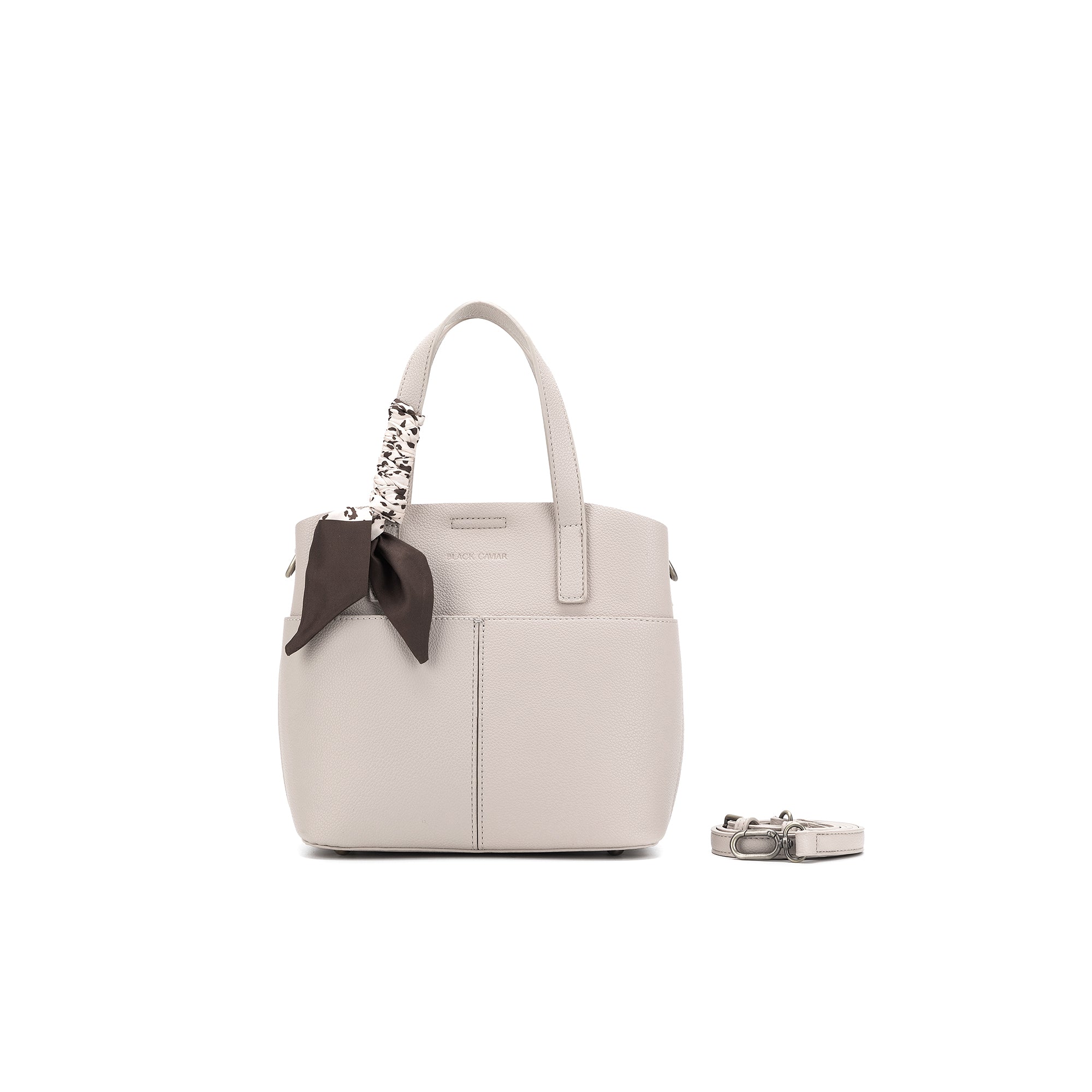 Amelie Oatmeal 2 Piece Top Handle Bag