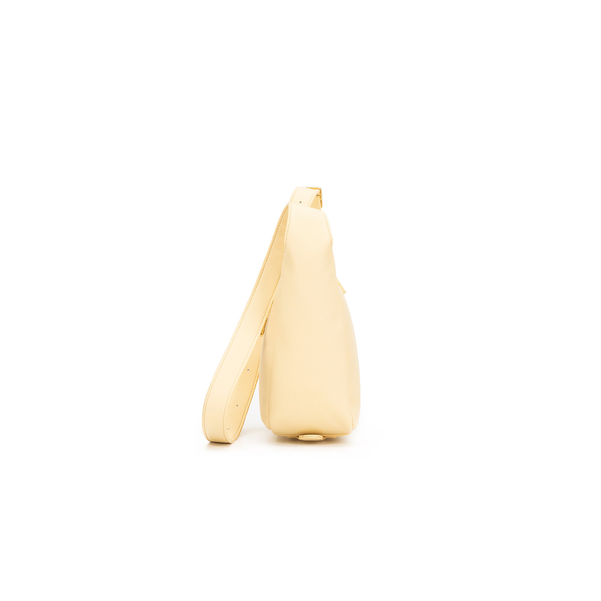 Tyra Yellow Chiffon Mini Crossbody Bag