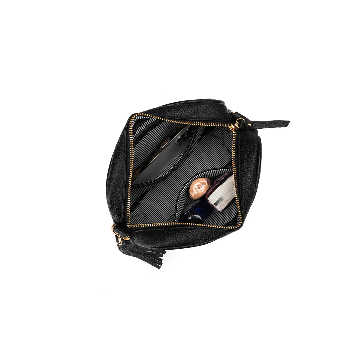 Indie Black Crossbody Bag- Back In Sept Pre Order