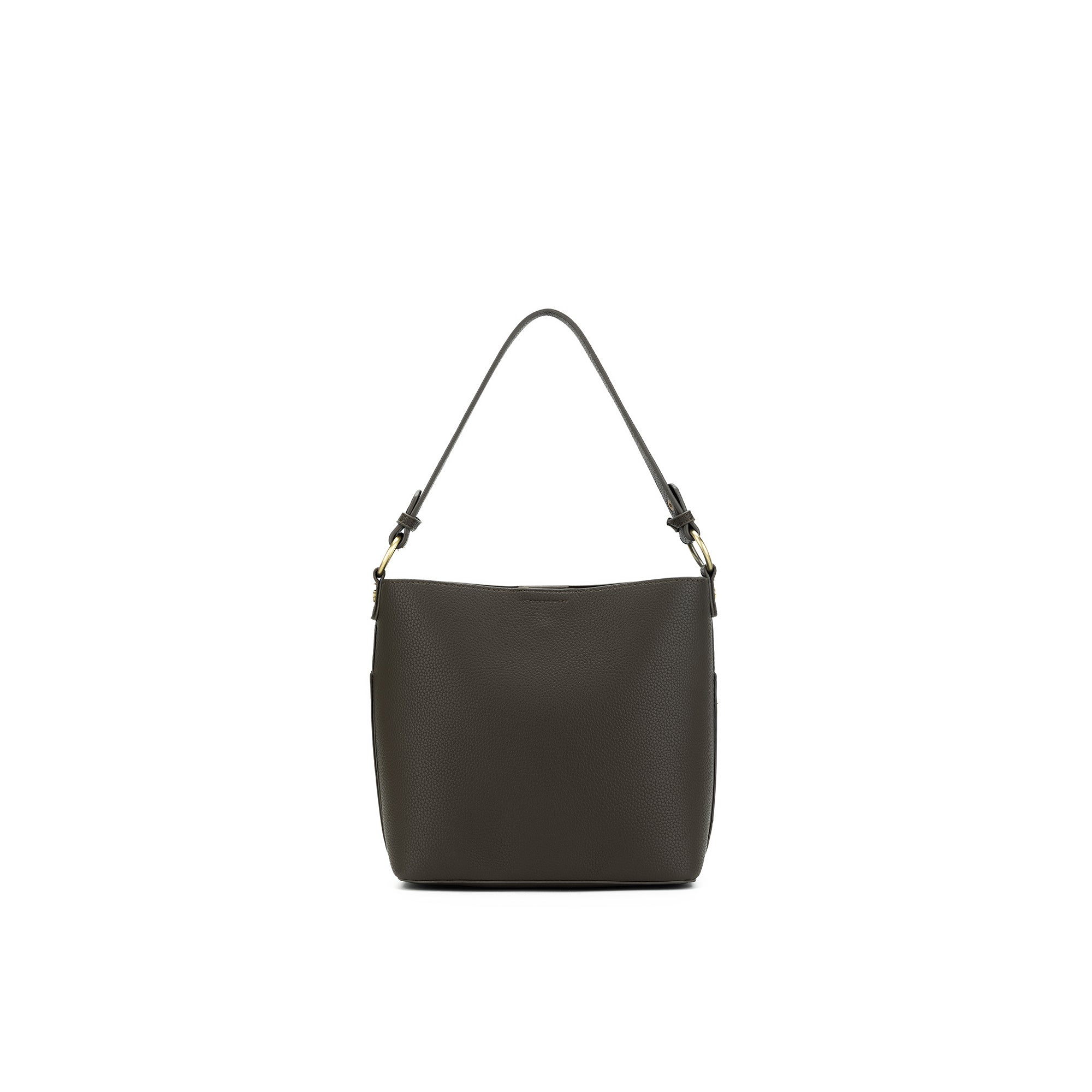 Martina Dark Taupe Bucket / Crossbody Bag